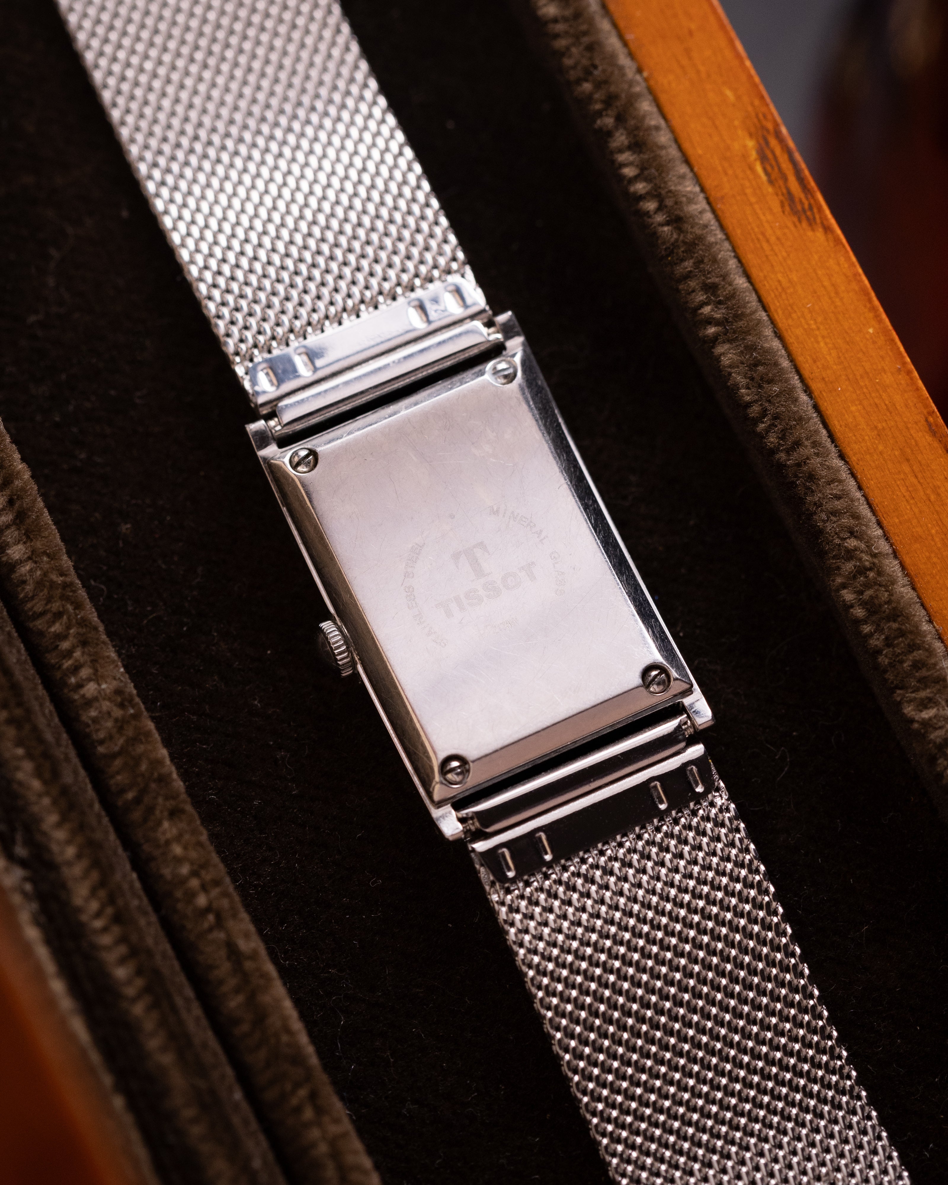 Tissot Art Deco Tank watch, Tissot Heritage from 1990's - VintageDuMarko