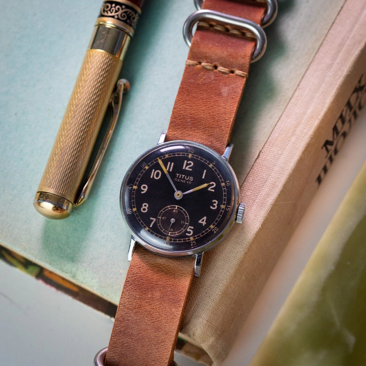 Titus Vintage Watch «Titus Geneve» WW2 Swiss Watch – DuMarko