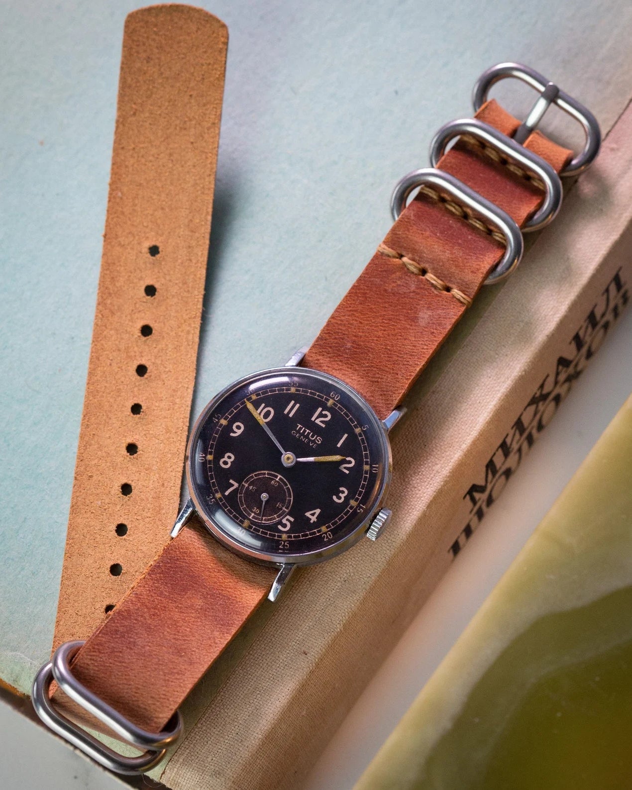 Titus Vintage Watch «Titus Geneve» - WW2 Swiss Watch - VintageDuMarko