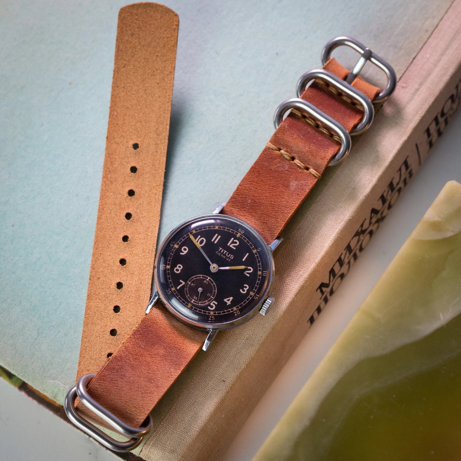 Titus Vintage Watch «Titus Geneve» - WW2 Swiss Watch - VintageDuMarko