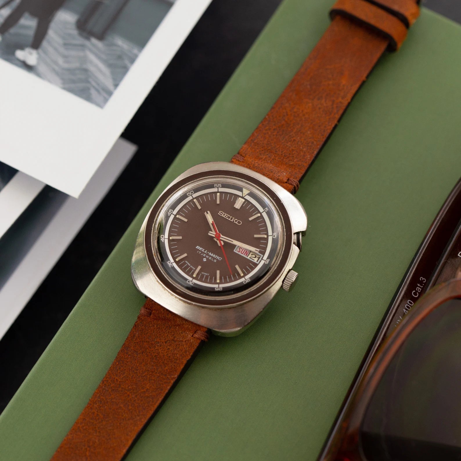 Vintage Alarm Watch "Seiko Bell-Matic", Rare Japan Watch - VintageDuMarko