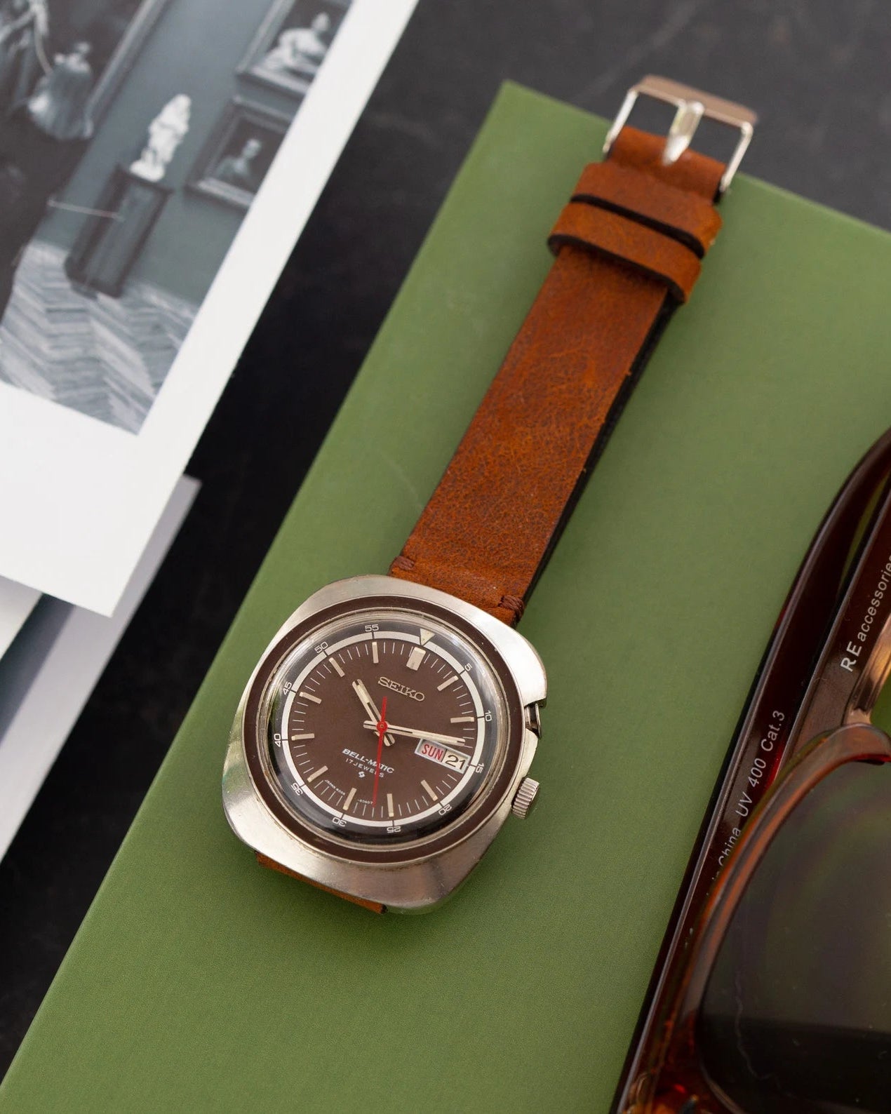 Vintage Alarm Watch "Seiko Bell-Matic", Rare Japan Watch - VintageDuMarko