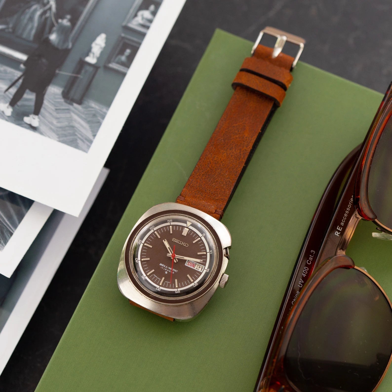 Vintage Alarm Watch "Seiko Bell-Matic", Rare Japan Watch - VintageDuMarko