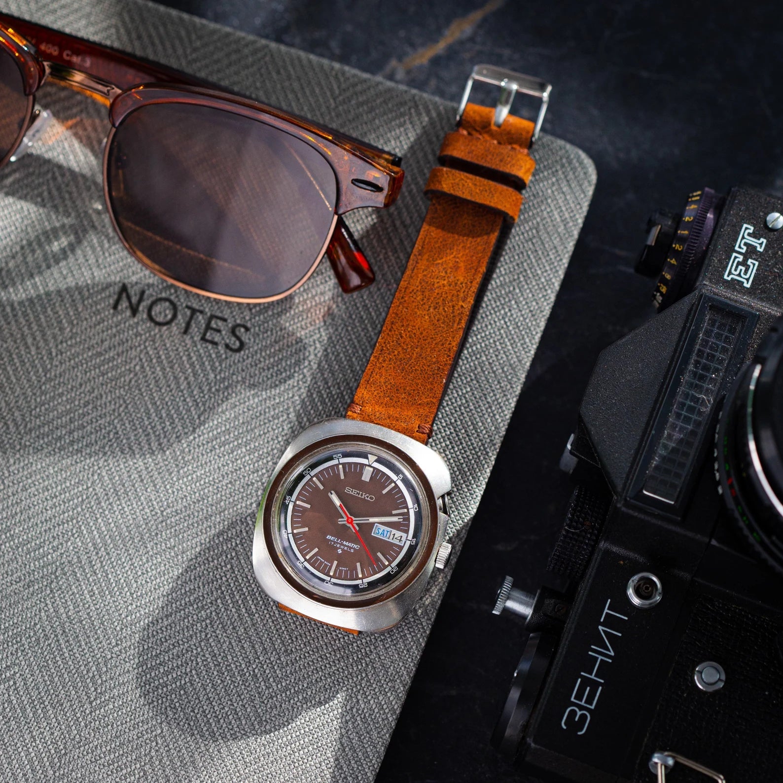 Vintage Alarm Watch "Seiko Bell-Matic", Rare Japan Watch - VintageDuMarko