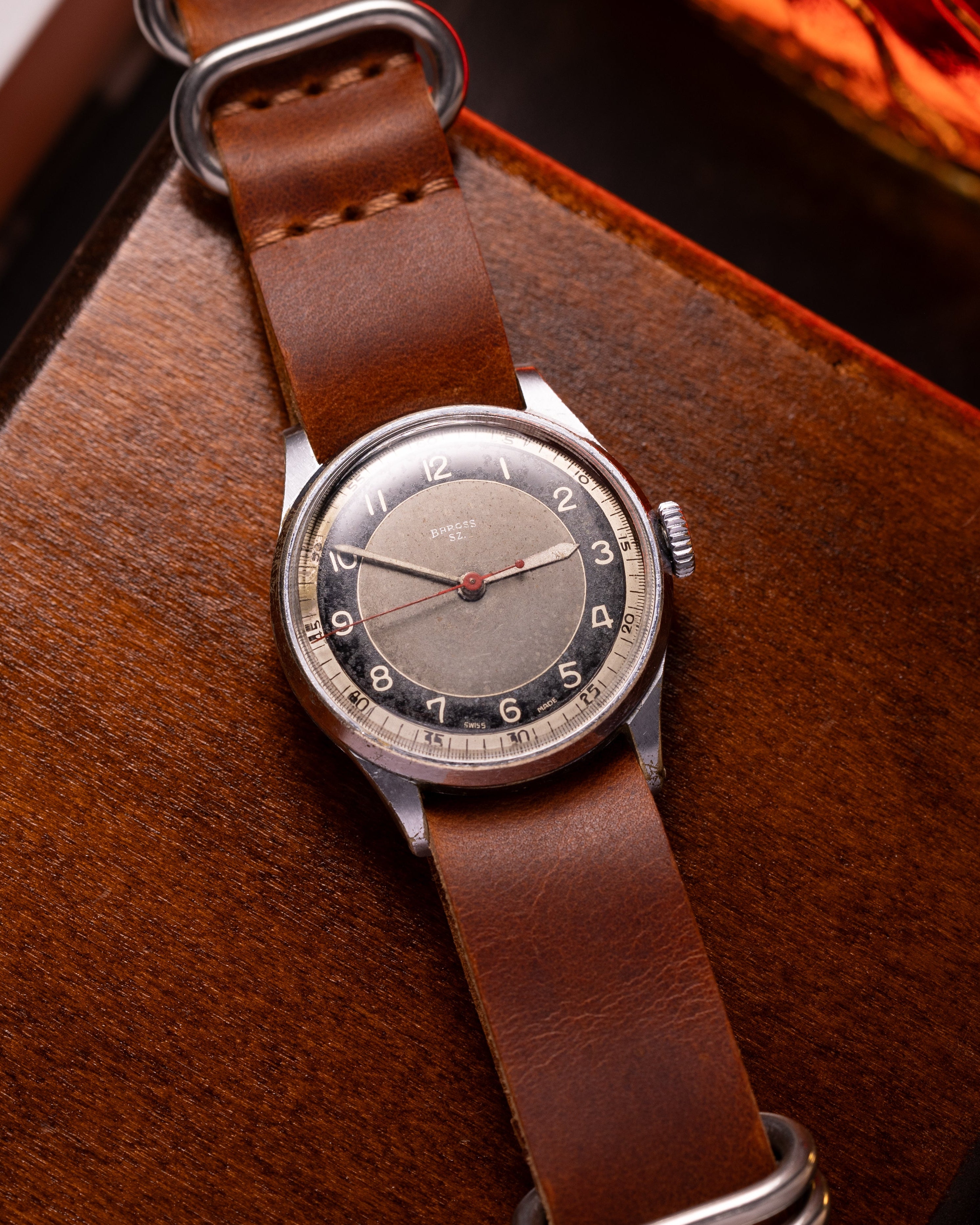 Vintage "Baross SZ" Swiss Military Watch - VintageDuMarko