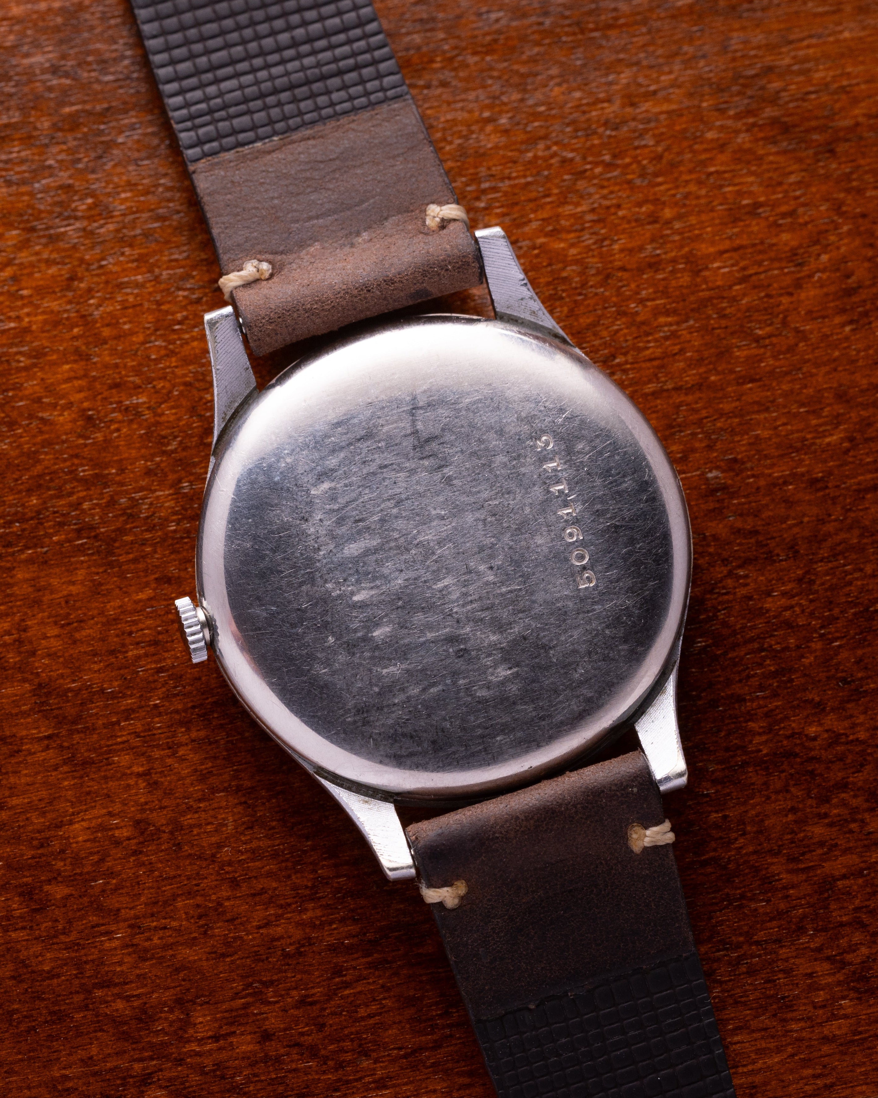 Vintage "Doxa" Calatrava Watch, Salmon Dial - VintageDuMarko
