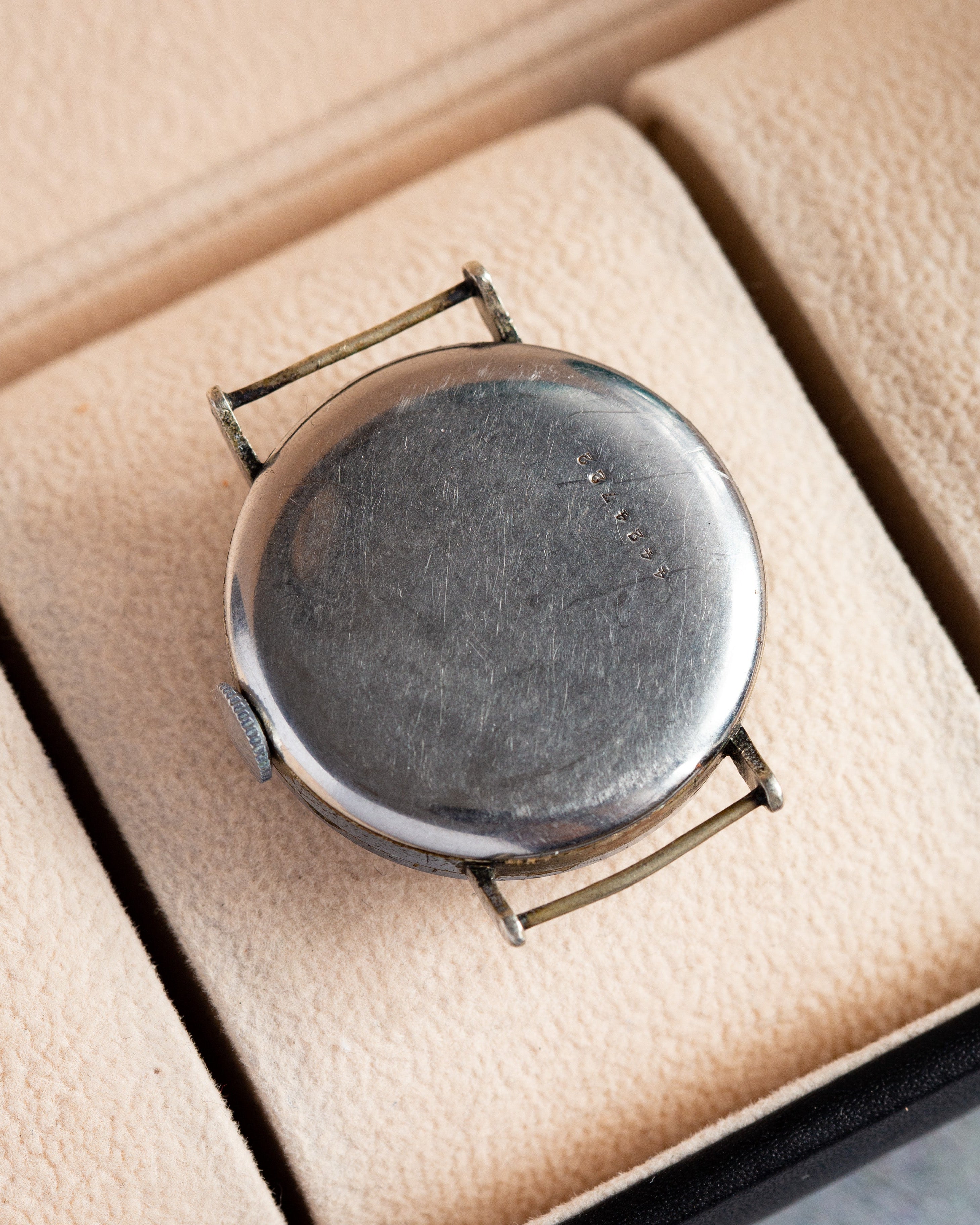 Vintage "Doxa" Military Swiss Watch for Men, Rare Black Dial - VintageDuMarko