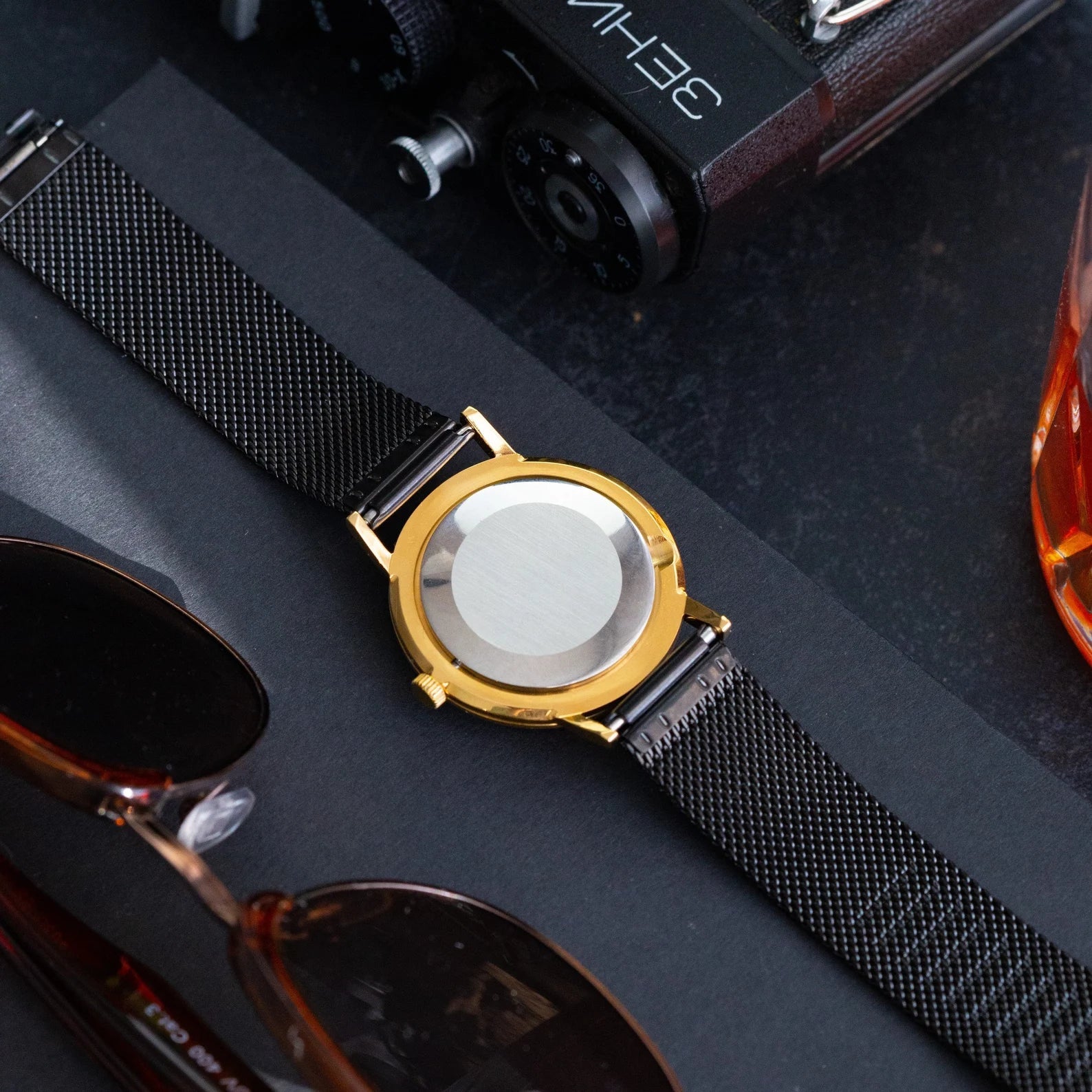 Vintage Dress Watch "Poljot De Luxe", Soviet Watch - VintageDuMarko