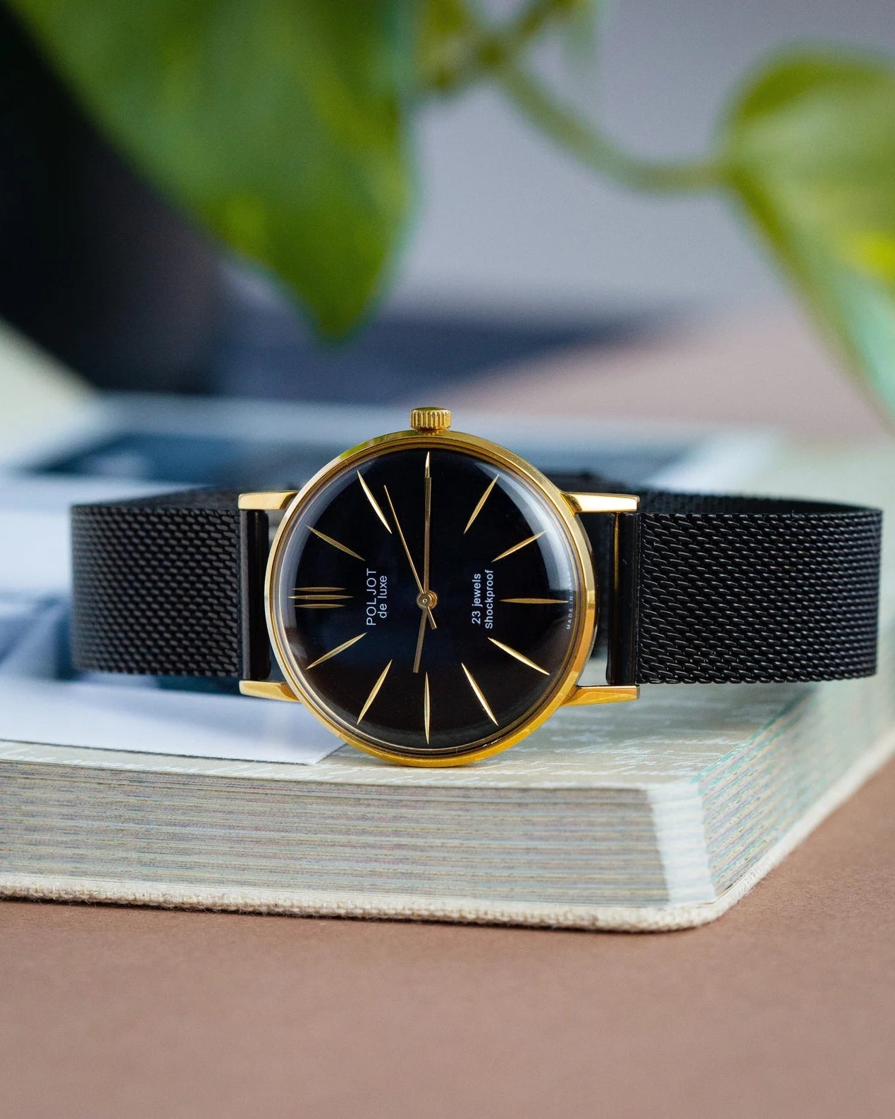 Vintage Dress Watch "Poljot De Luxe", Soviet Watch - VintageDuMarko