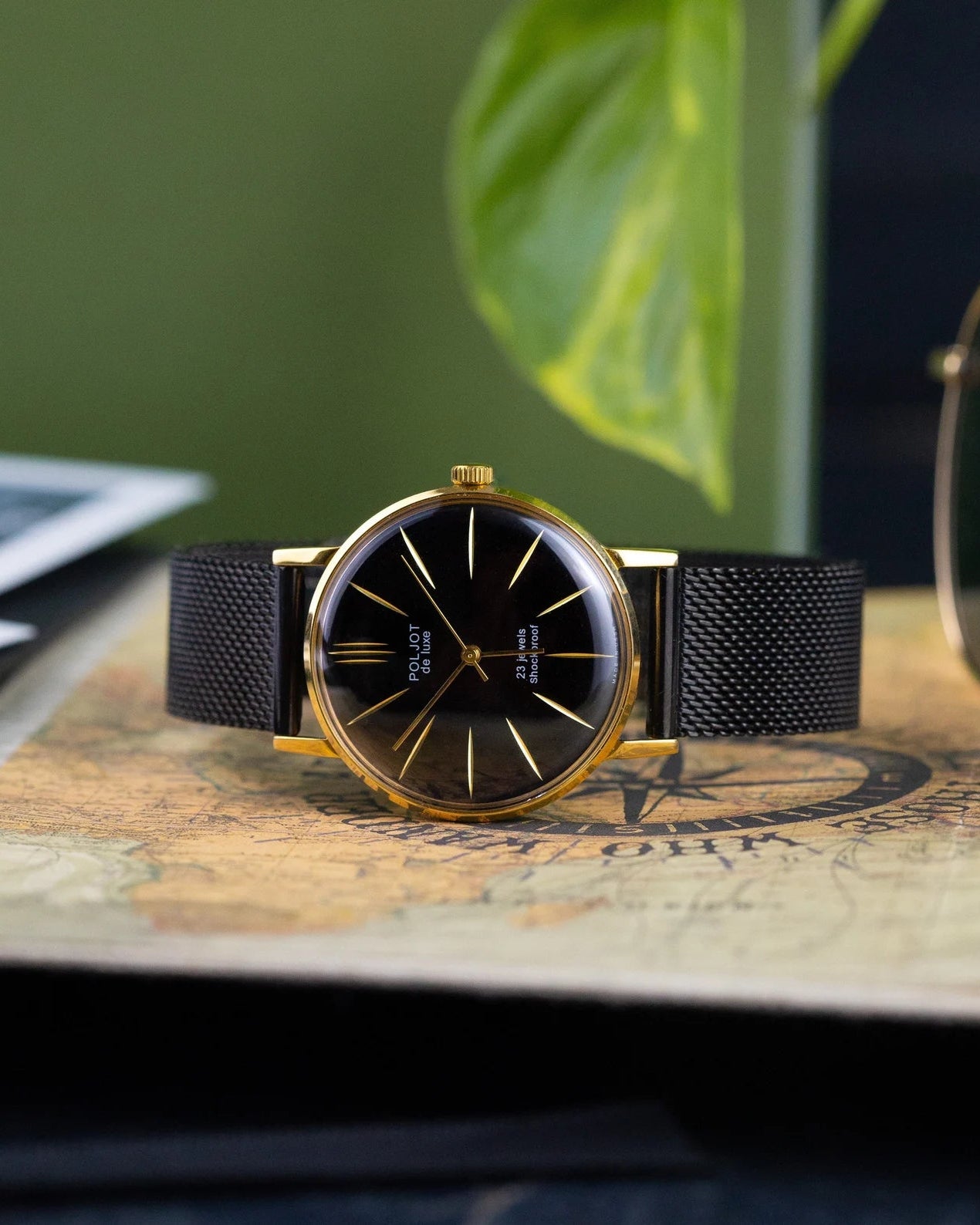 Vintage Dress Watch "Poljot De Luxe", Soviet Watch - VintageDuMarko