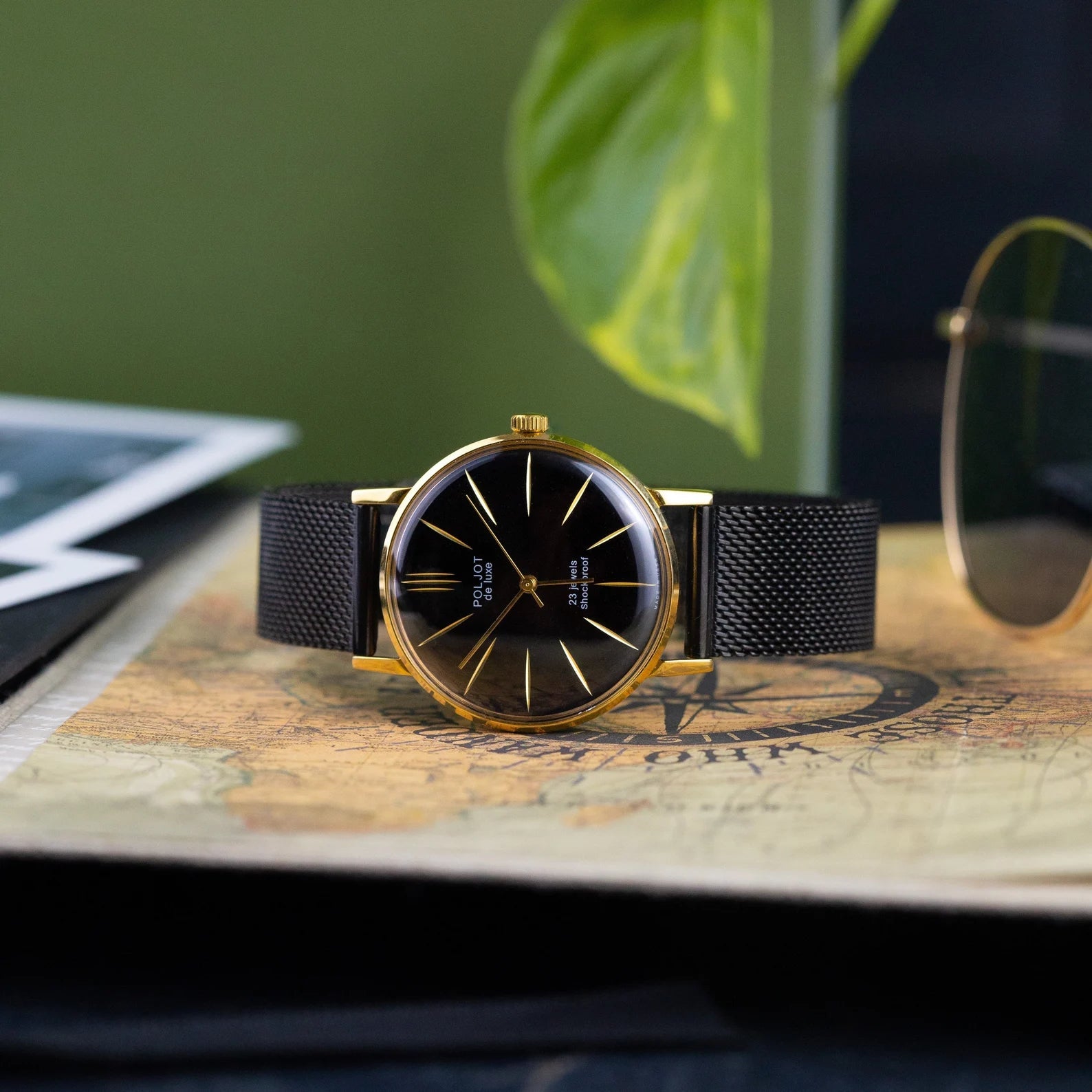 Vintage Dress Watch "Poljot De Luxe", Soviet Watch - VintageDuMarko