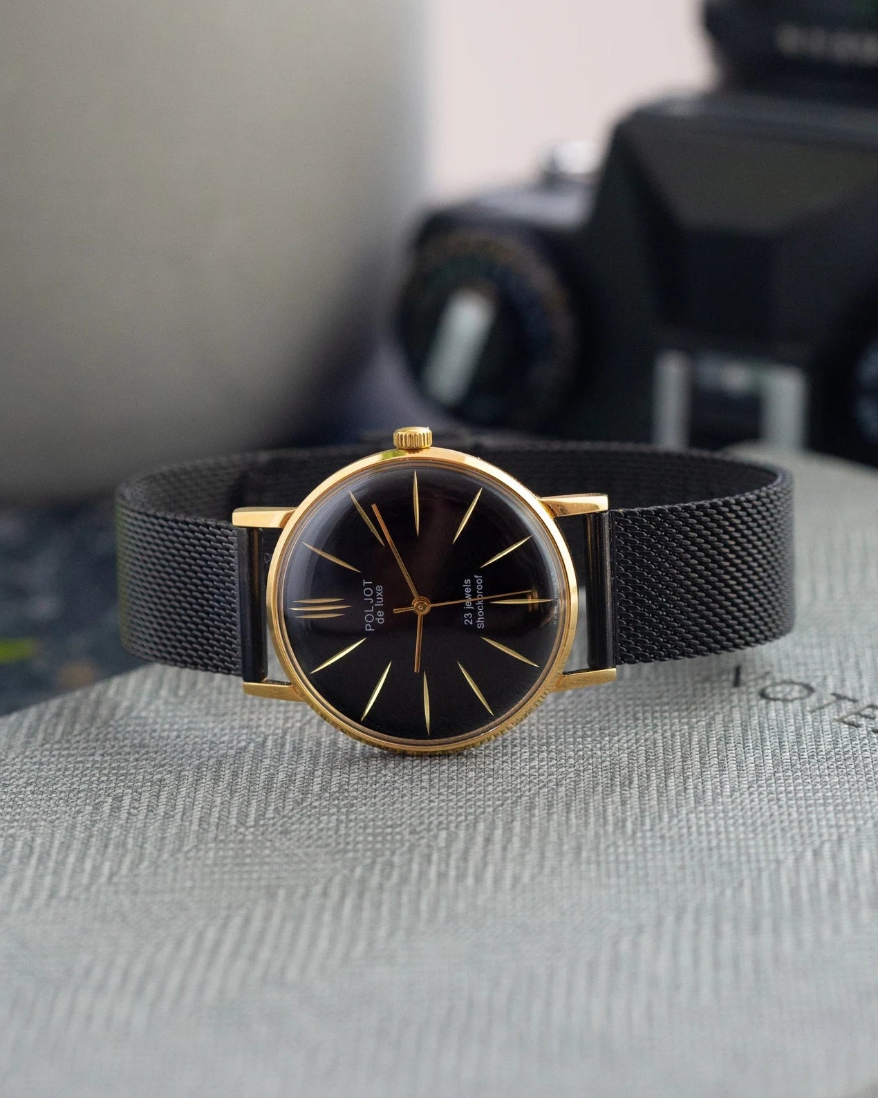 Vintage Dress Watch "Poljot De Luxe", Soviet Watch - VintageDuMarko