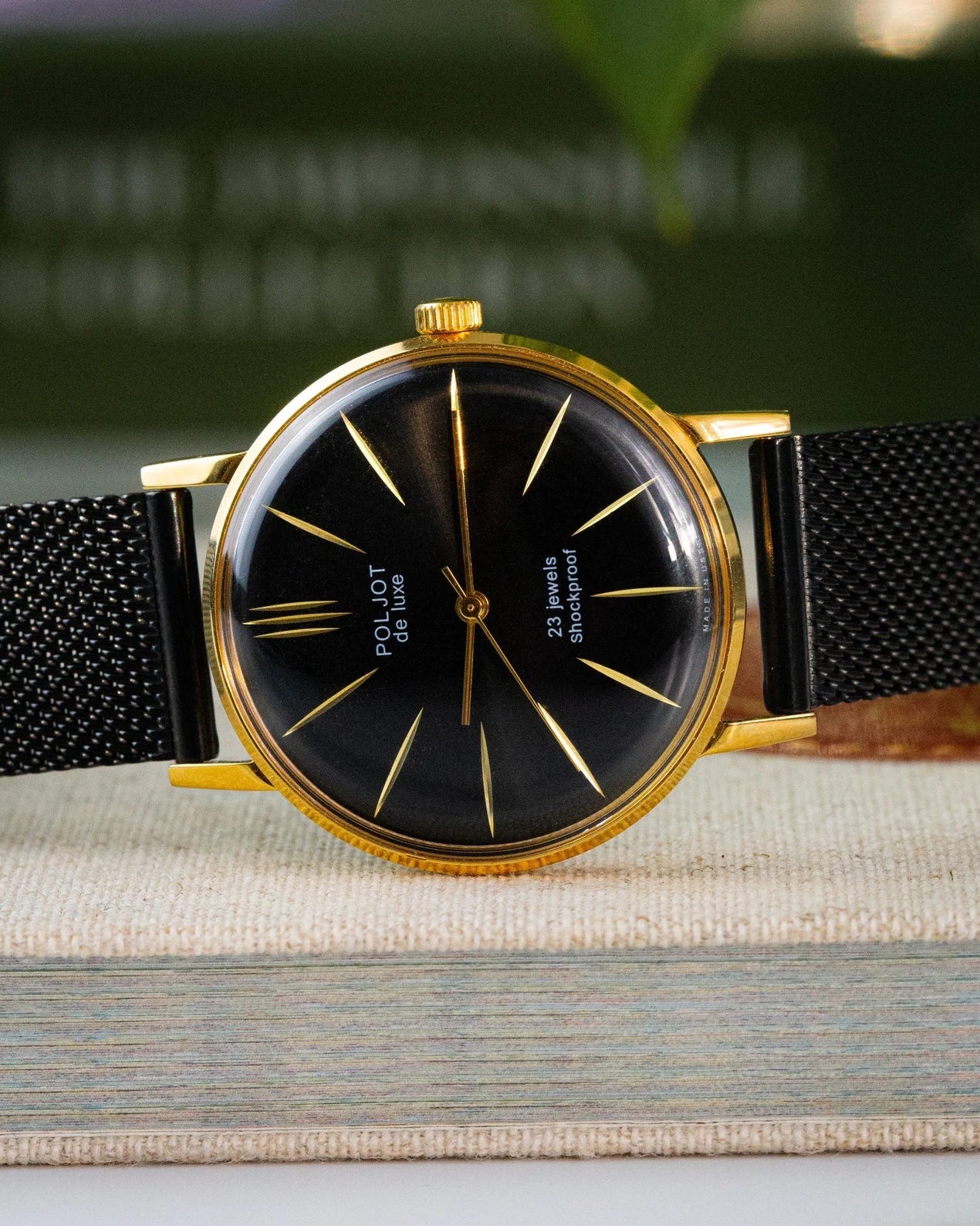 Vintage Dress Watch "Poljot De Luxe", Soviet Watch - VintageDuMarko