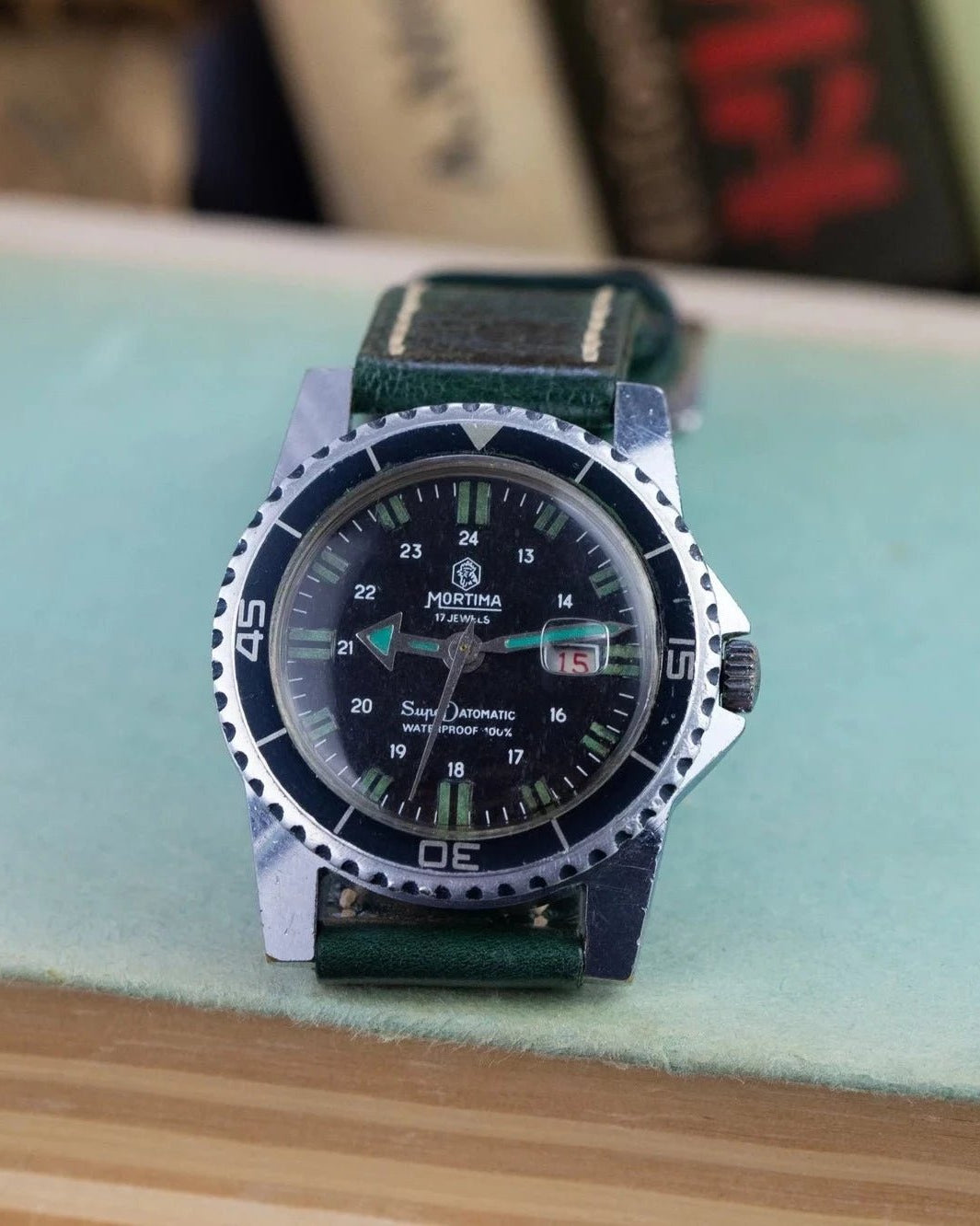 Vintage French Men's Watch "Mortima", Diver's Watch for Collection - VintageDuMarko