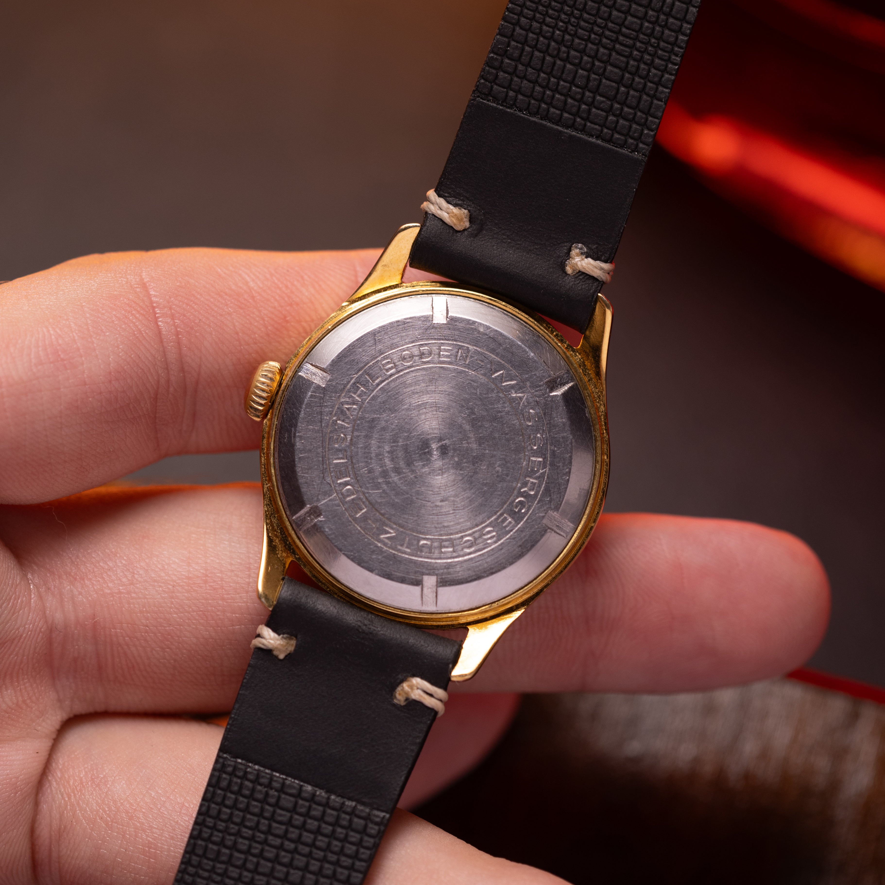 Vintage German "GUB Glashutte" Men's Watch - VintageDuMarko