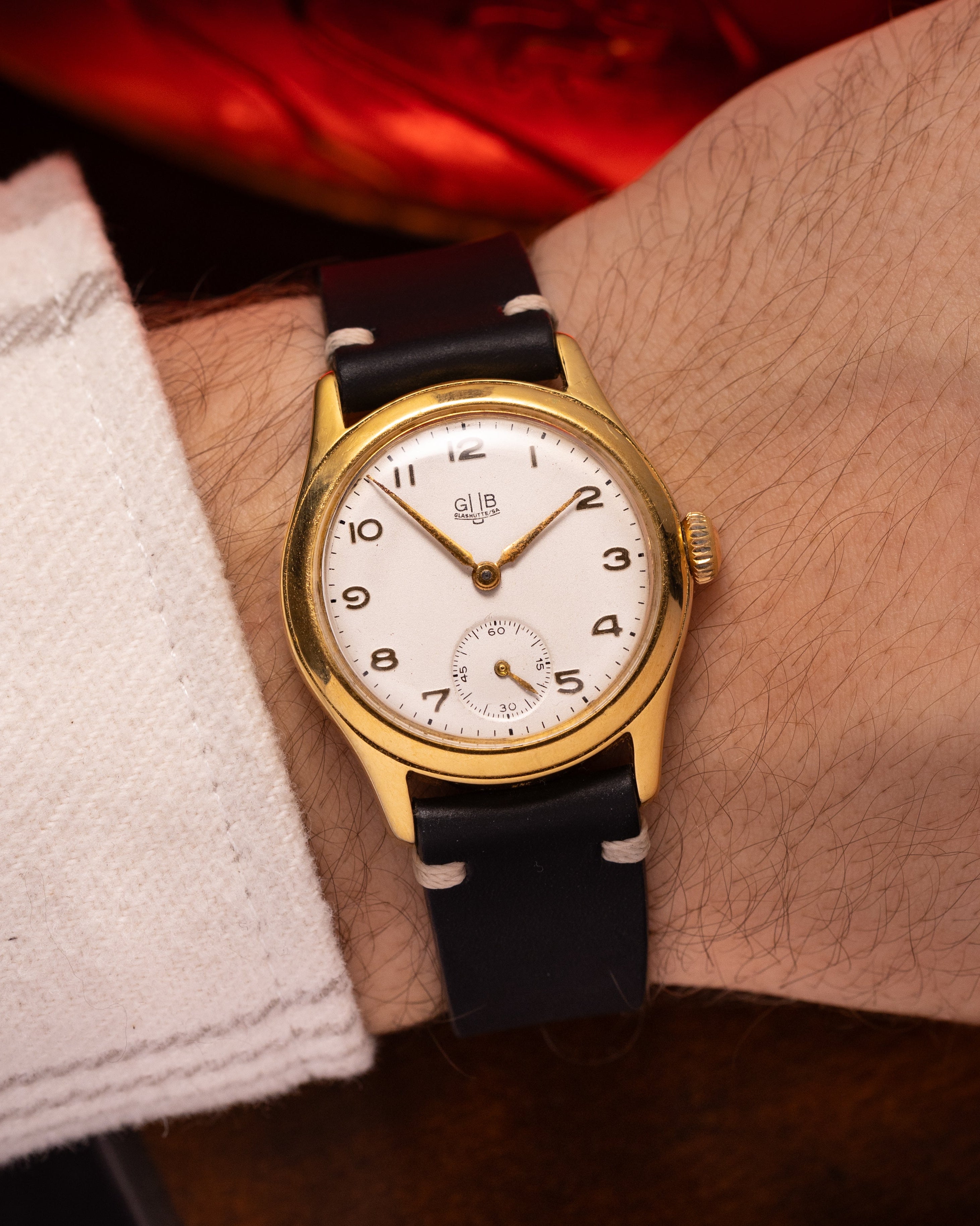 Vintage German "GUB Glashutte" Men's Watch - VintageDuMarko