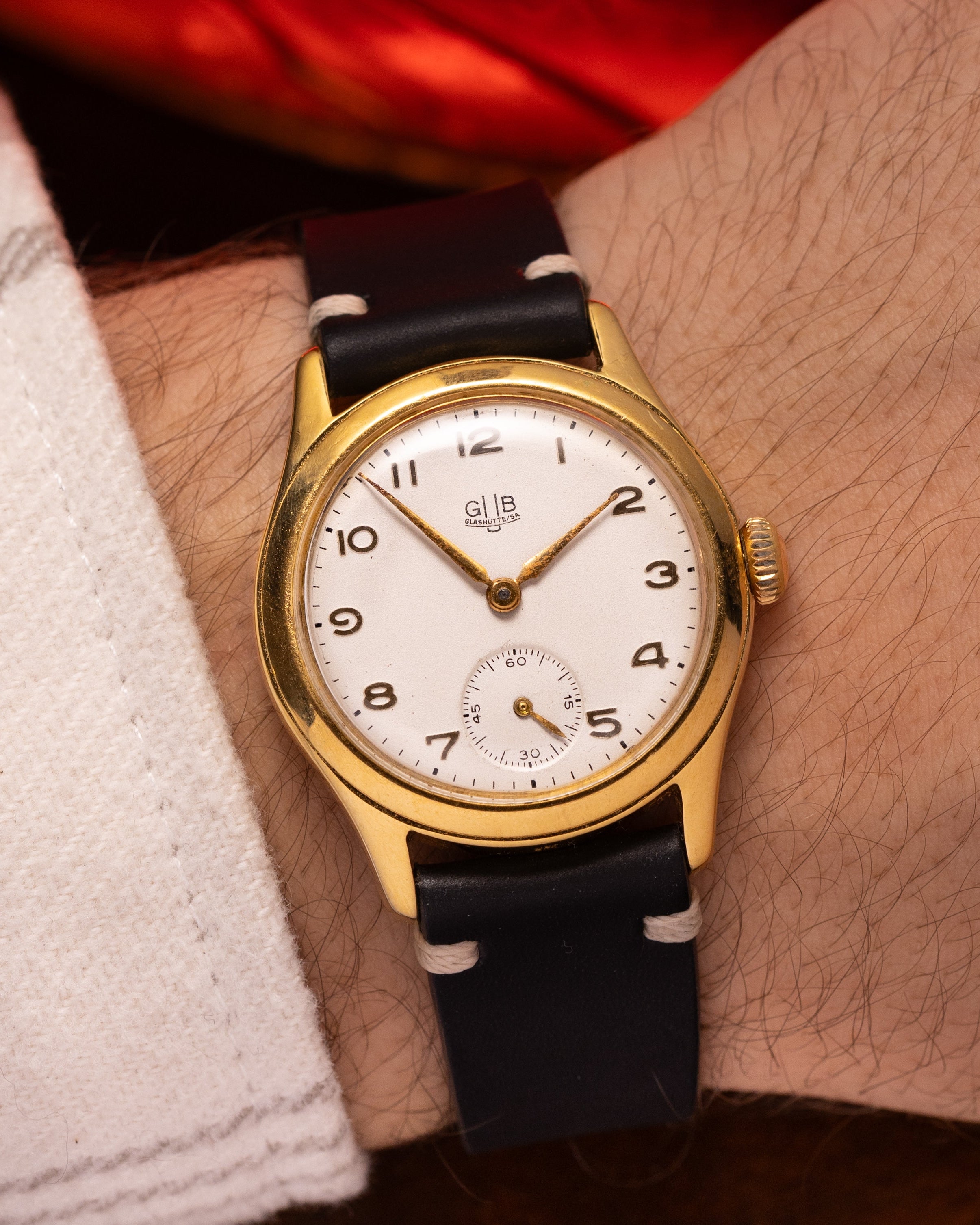 Vintage German "GUB Glashutte" Men's Watch - VintageDuMarko