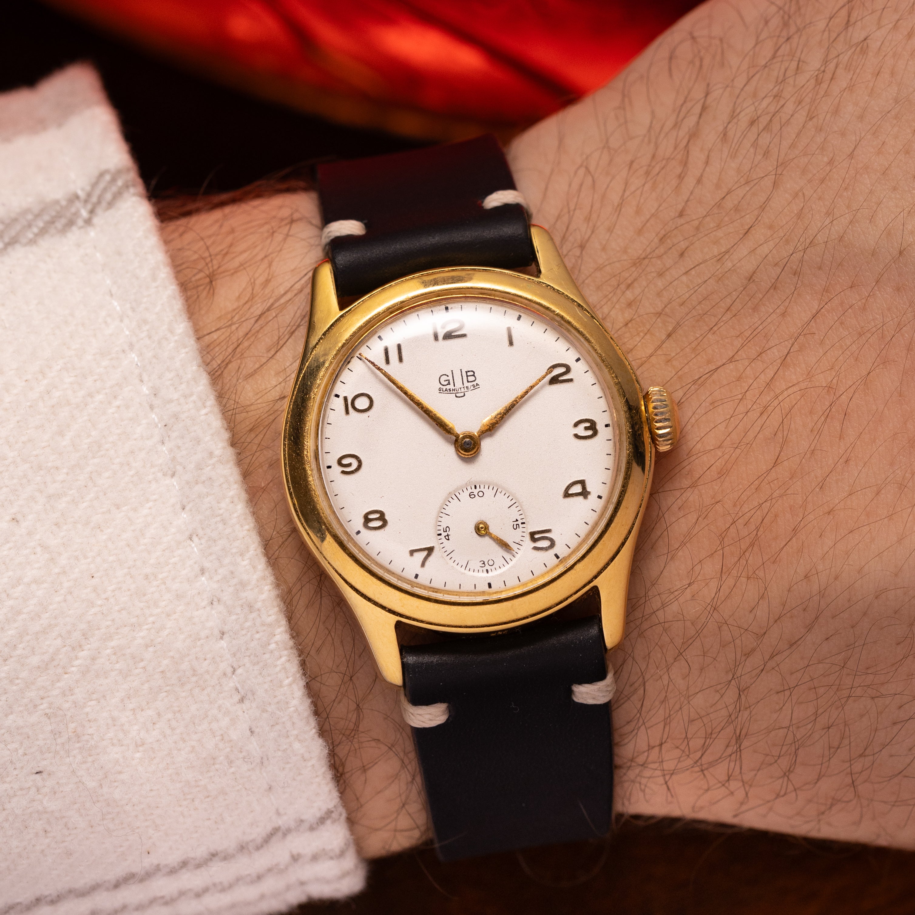 Vintage German "GUB Glashutte" Men's Watch - VintageDuMarko