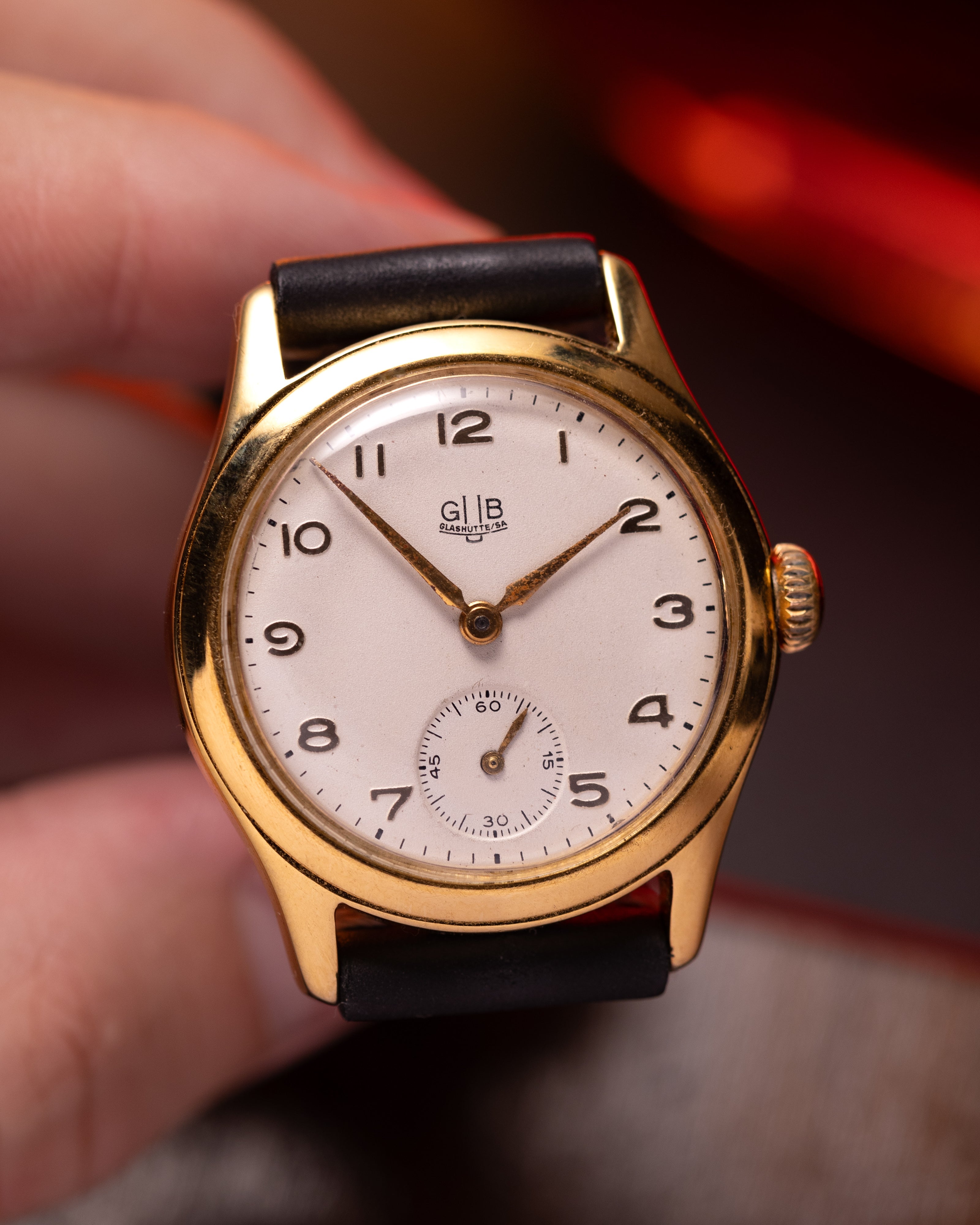 Vintage German "GUB Glashutte" Men's Watch - VintageDuMarko