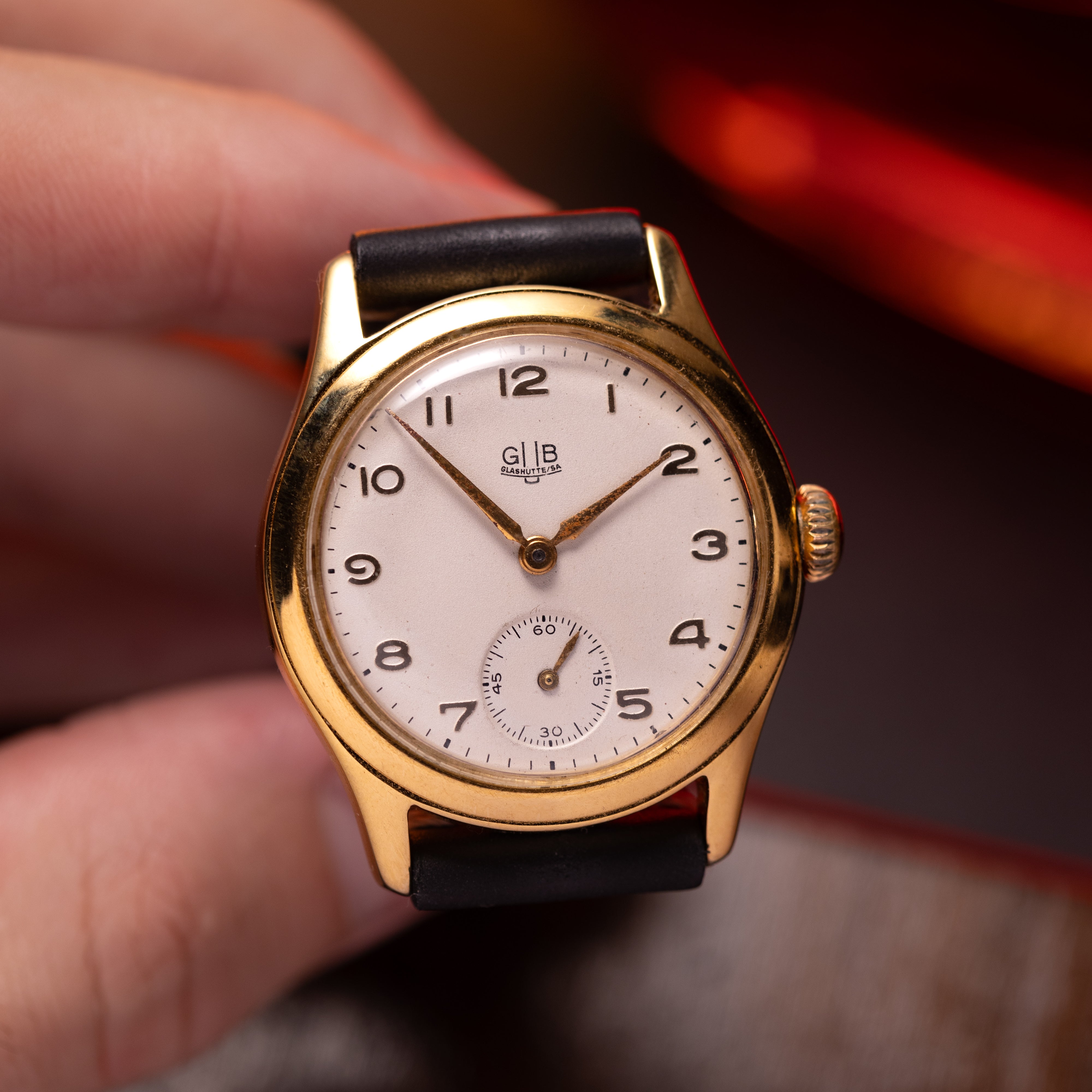 Vintage German "GUB Glashutte" Men's Watch - VintageDuMarko