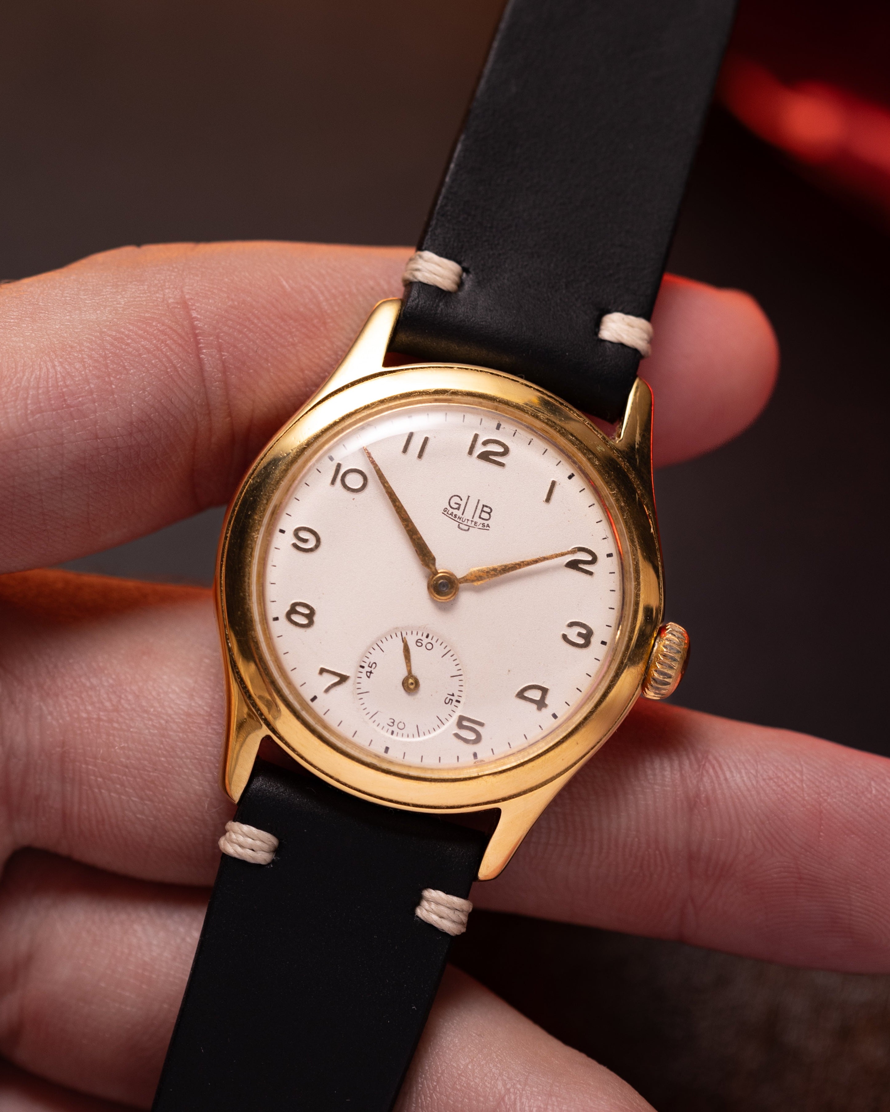 Vintage German "GUB Glashutte" Men's Watch - VintageDuMarko