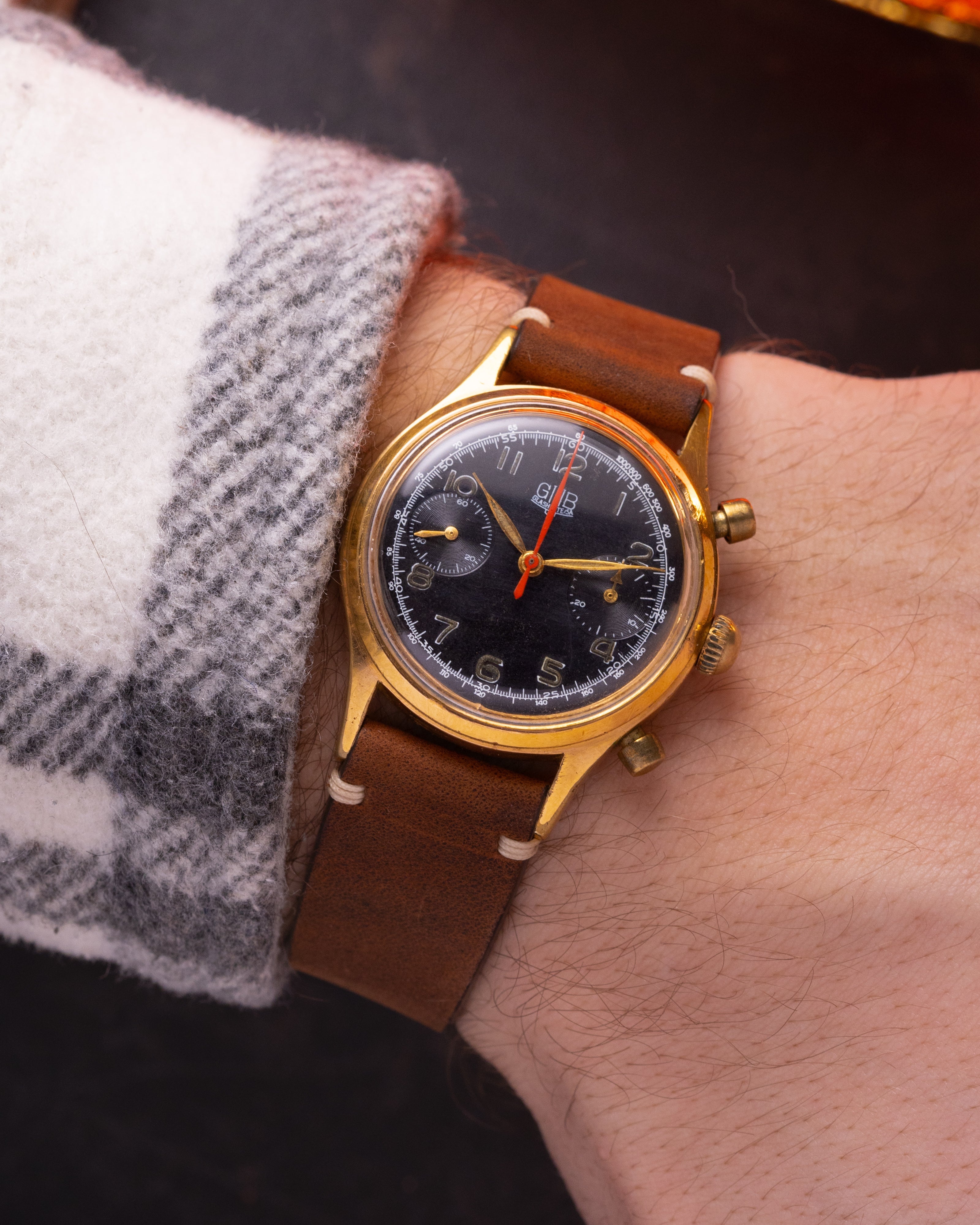 Vintage "GUB Glashütte" 1950's German watch - VintageDuMarko