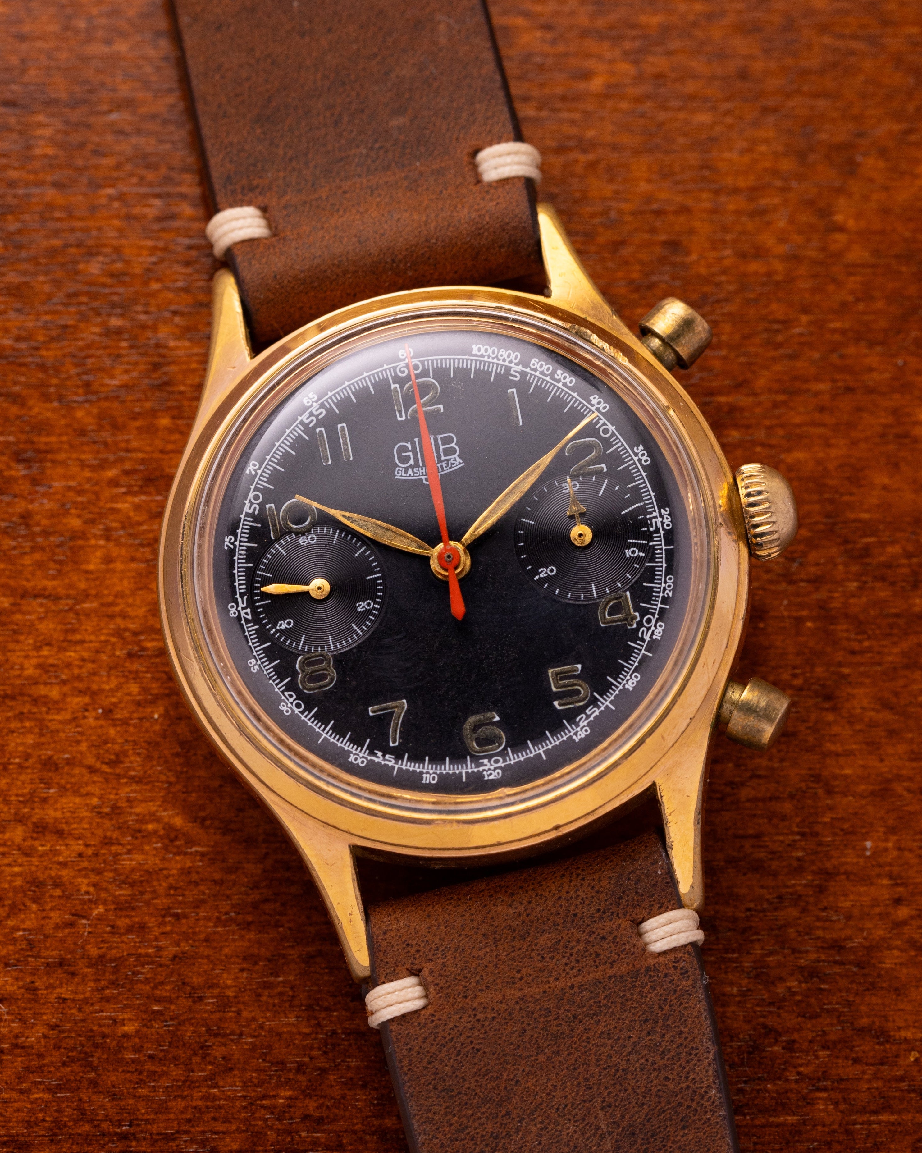 Vintage "GUB Glashütte" 1950's German watch - VintageDuMarko