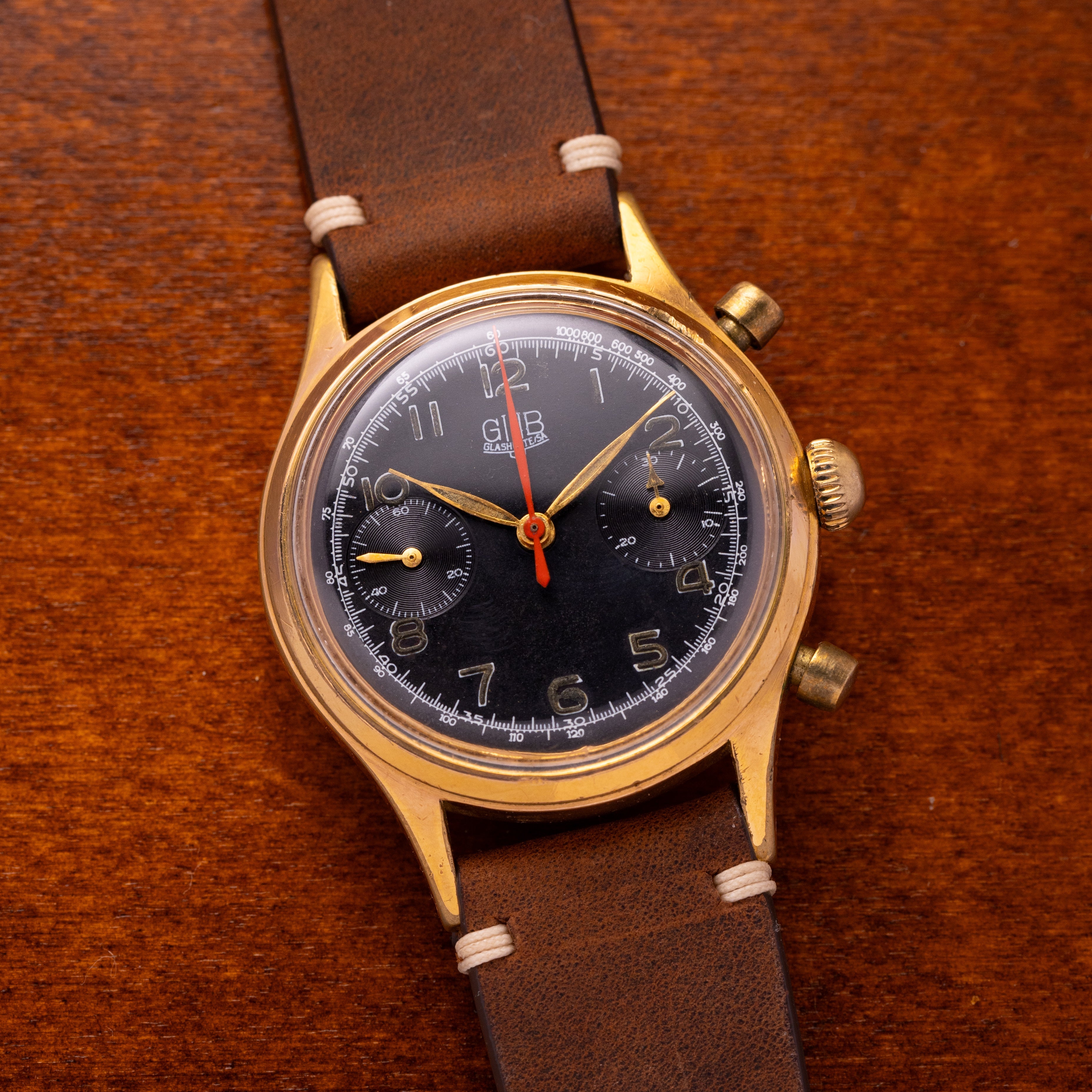 Vintage "GUB Glashütte" 1950's German watch - VintageDuMarko