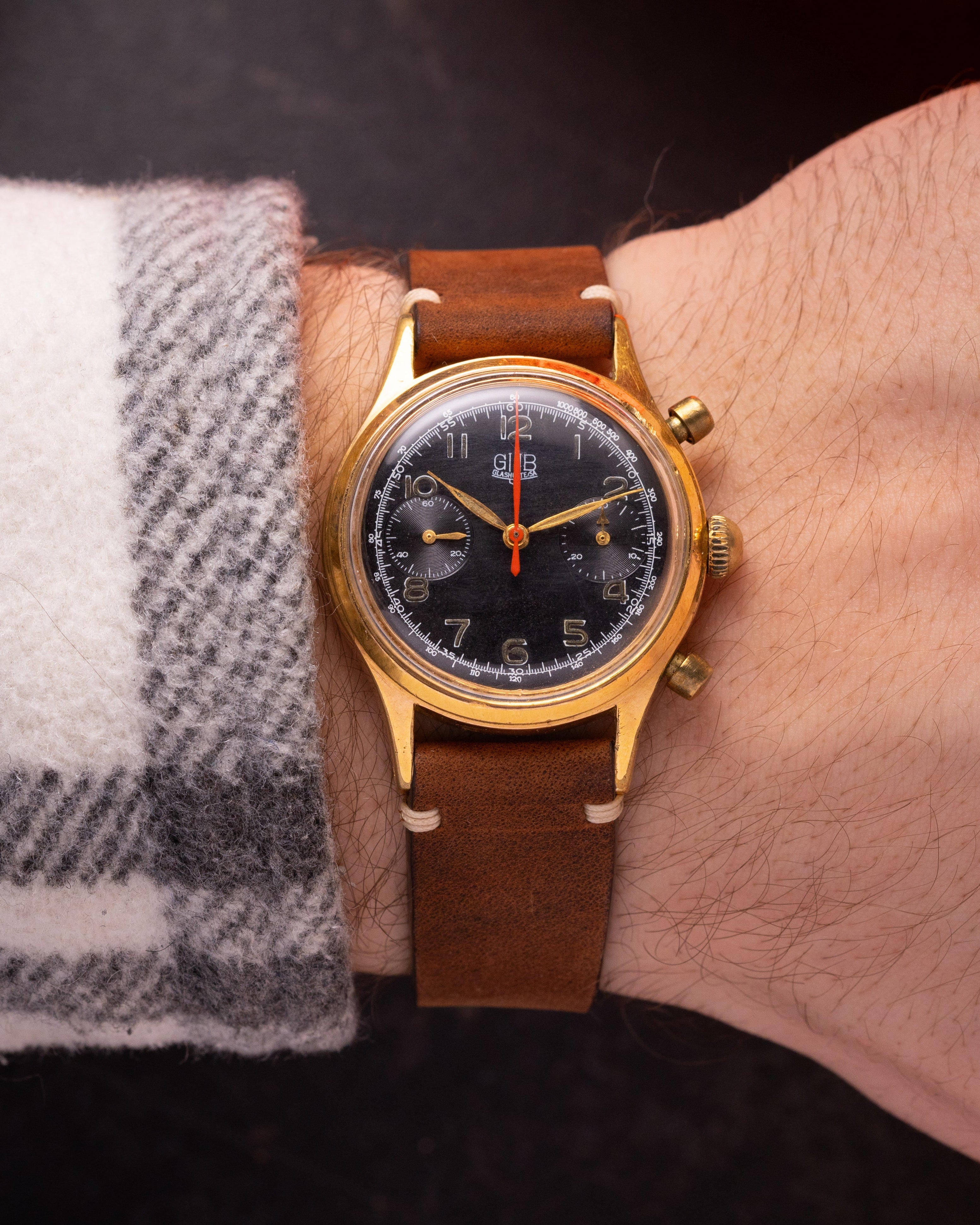 Vintage "GUB Glashütte" 1950's German watch - VintageDuMarko