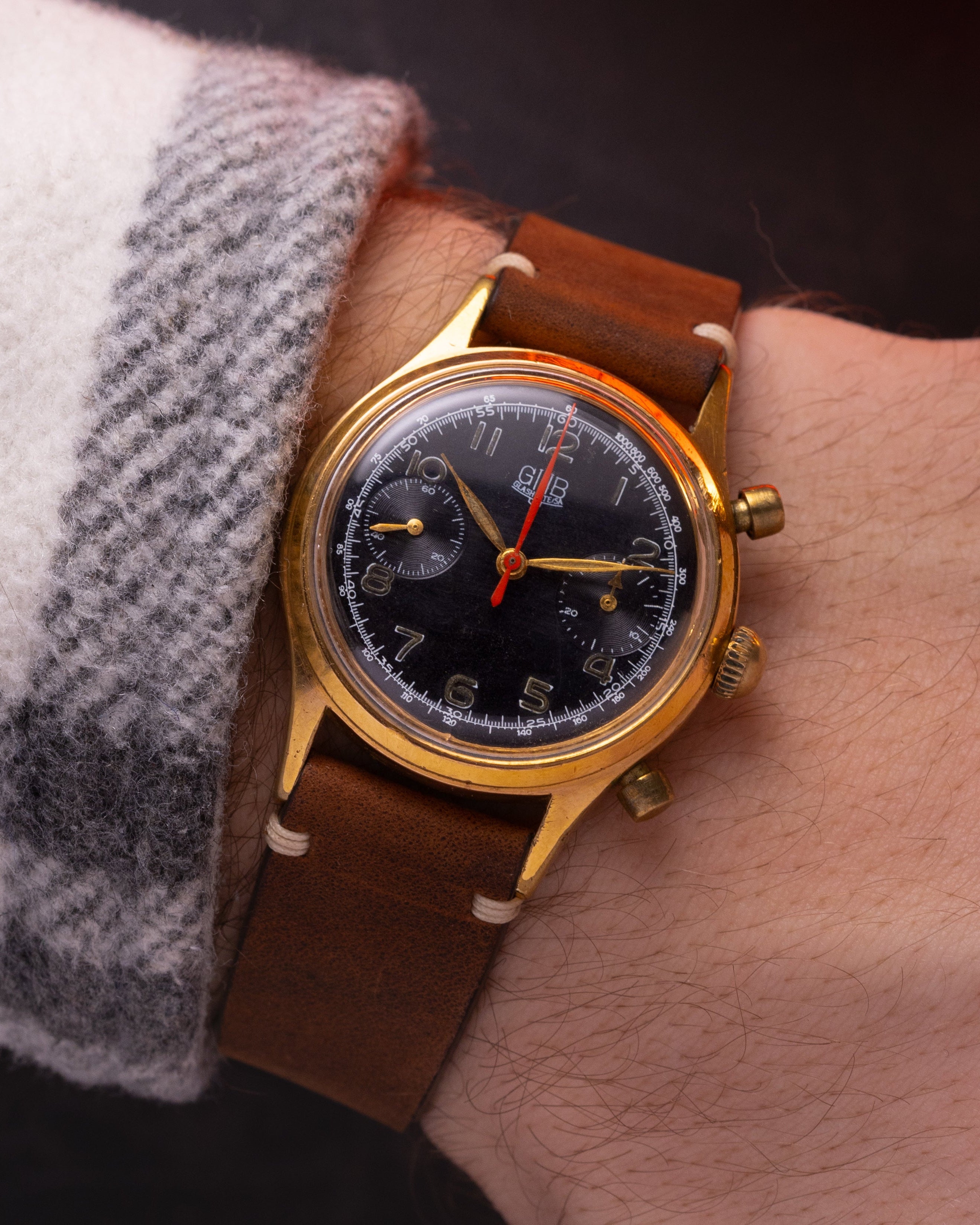 Vintage "GUB Glashütte" 1950's German watch - VintageDuMarko