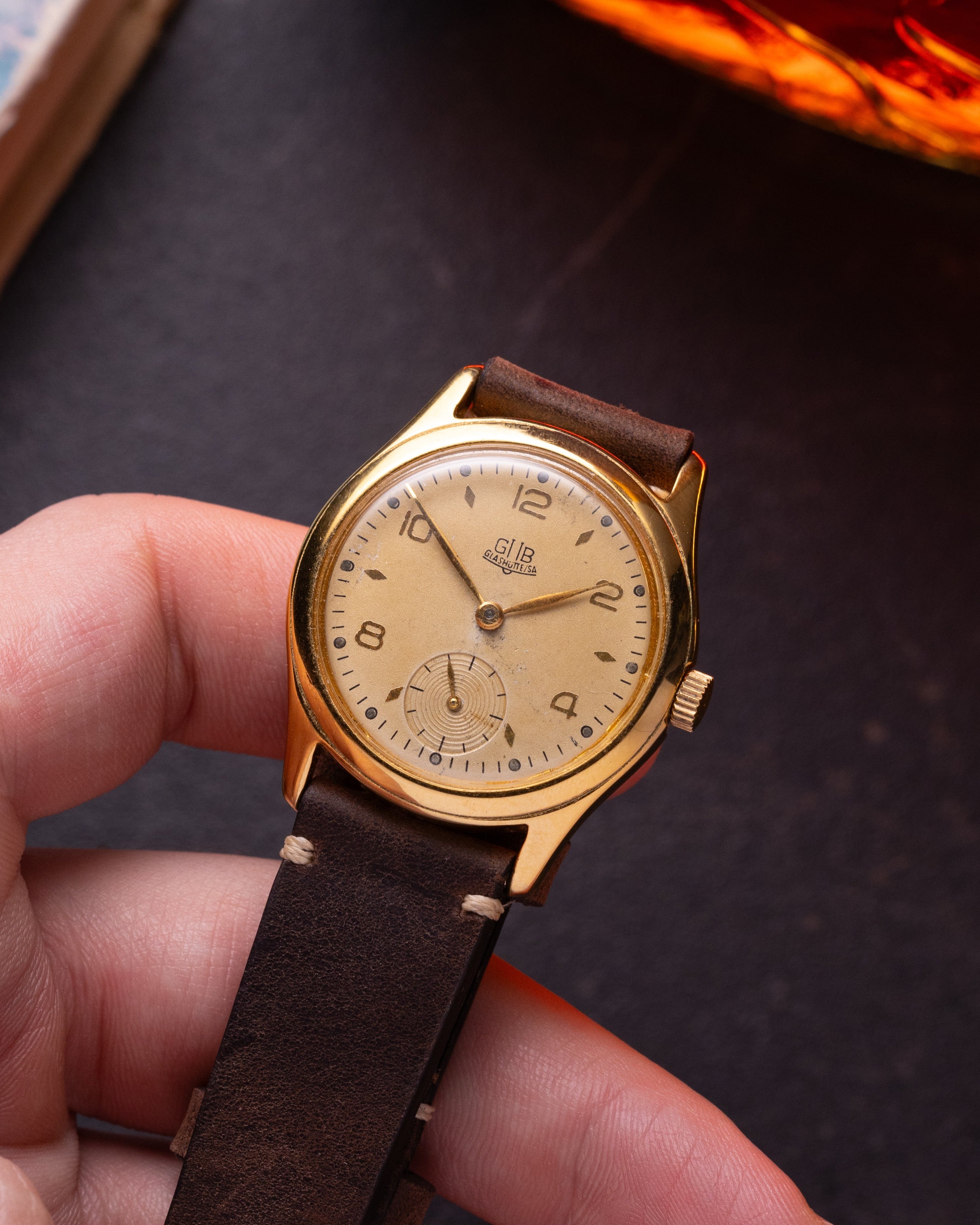 Vintage "GUB Glashütte" German Watch from 1950's - VintageDuMarko