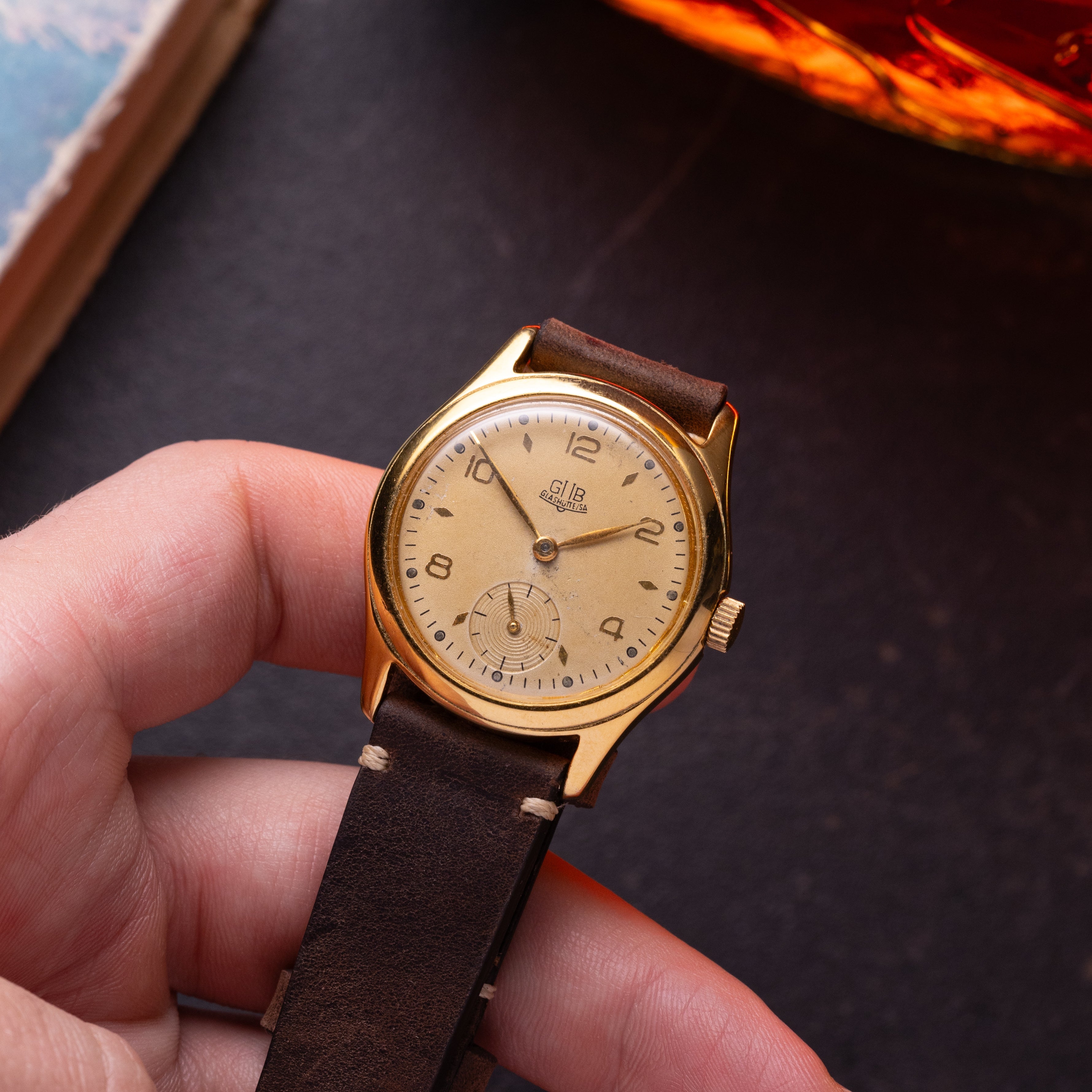 Vintage "GUB Glashütte" German Watch from 1950's - VintageDuMarko