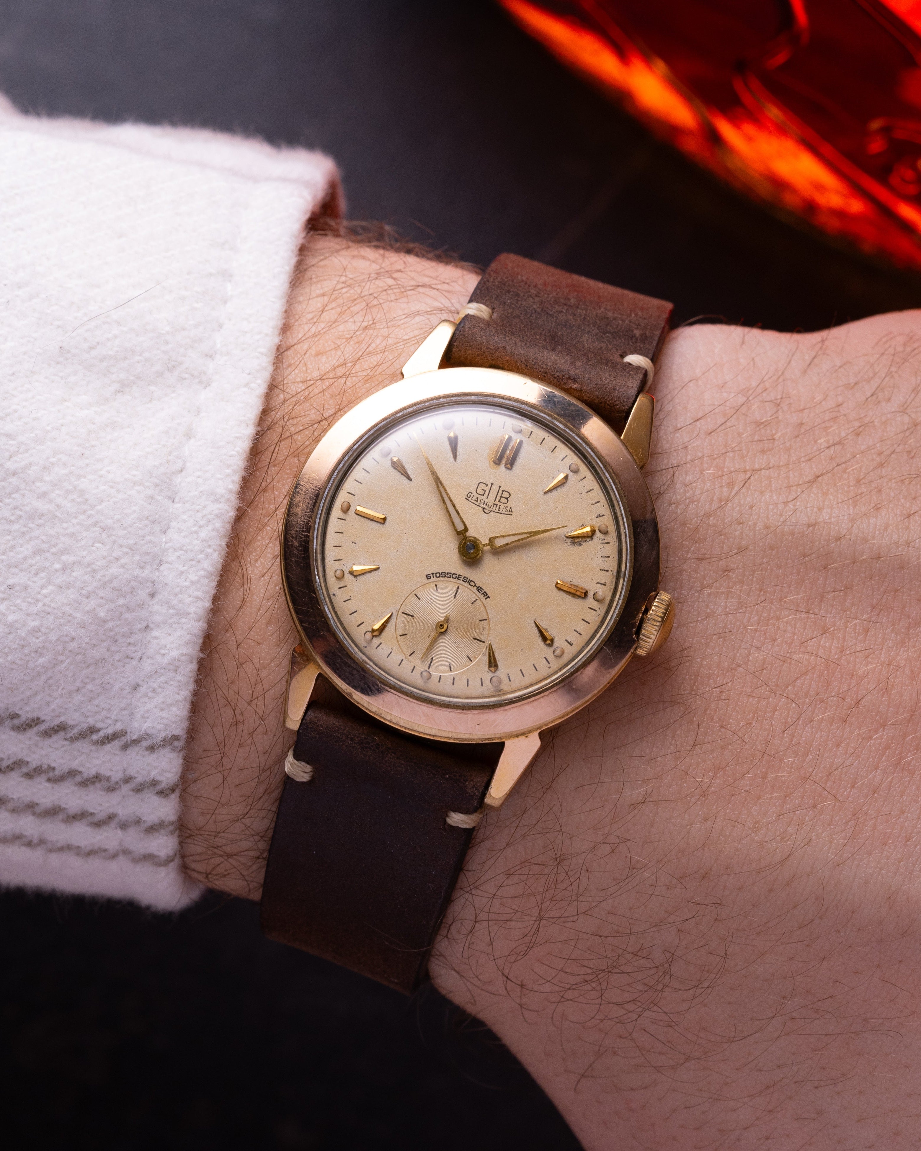 Vintage "GUB Glashutte" Original Watch - VintageDuMarko
