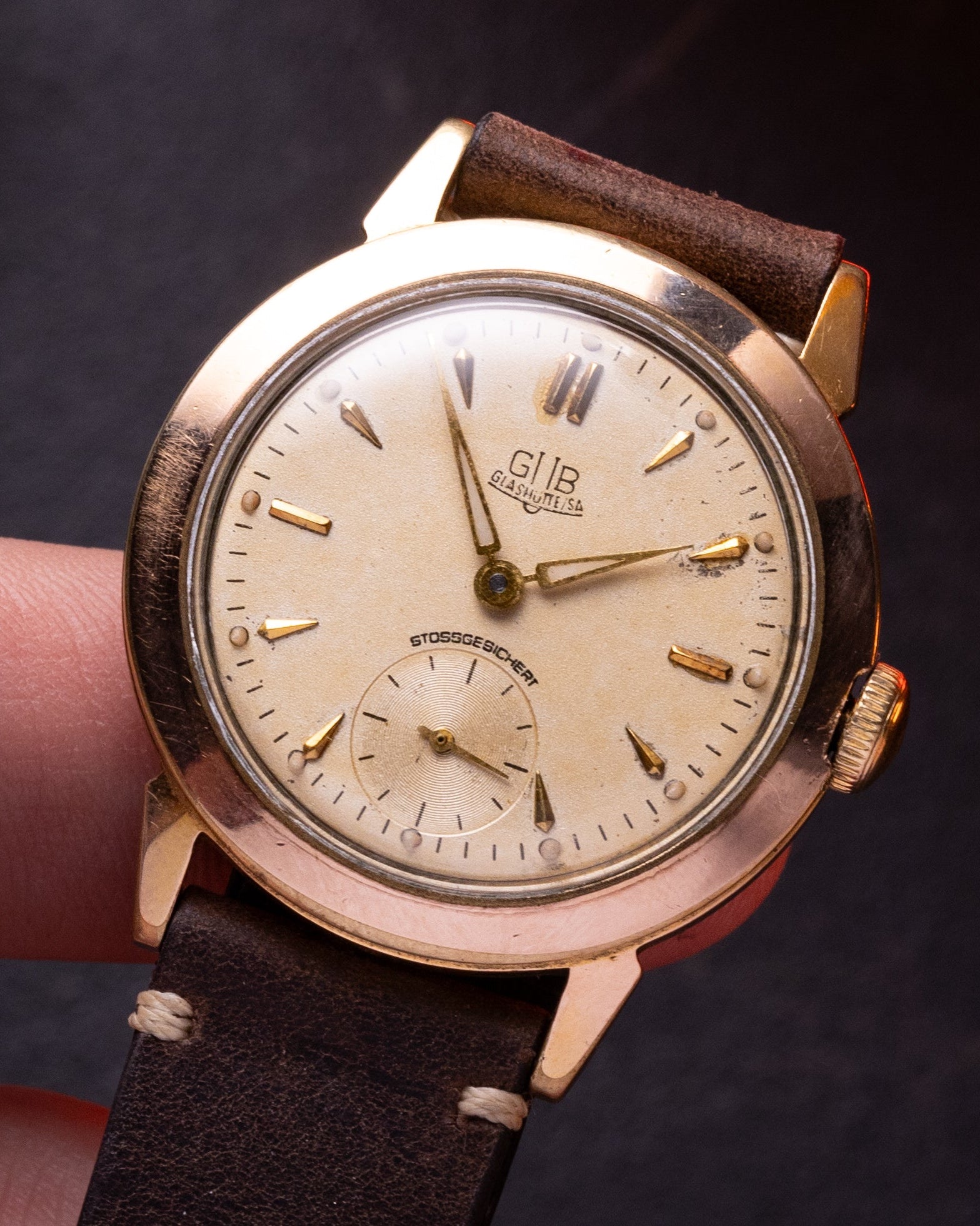 Vintage "GUB Glashutte" Original Watch - VintageDuMarko