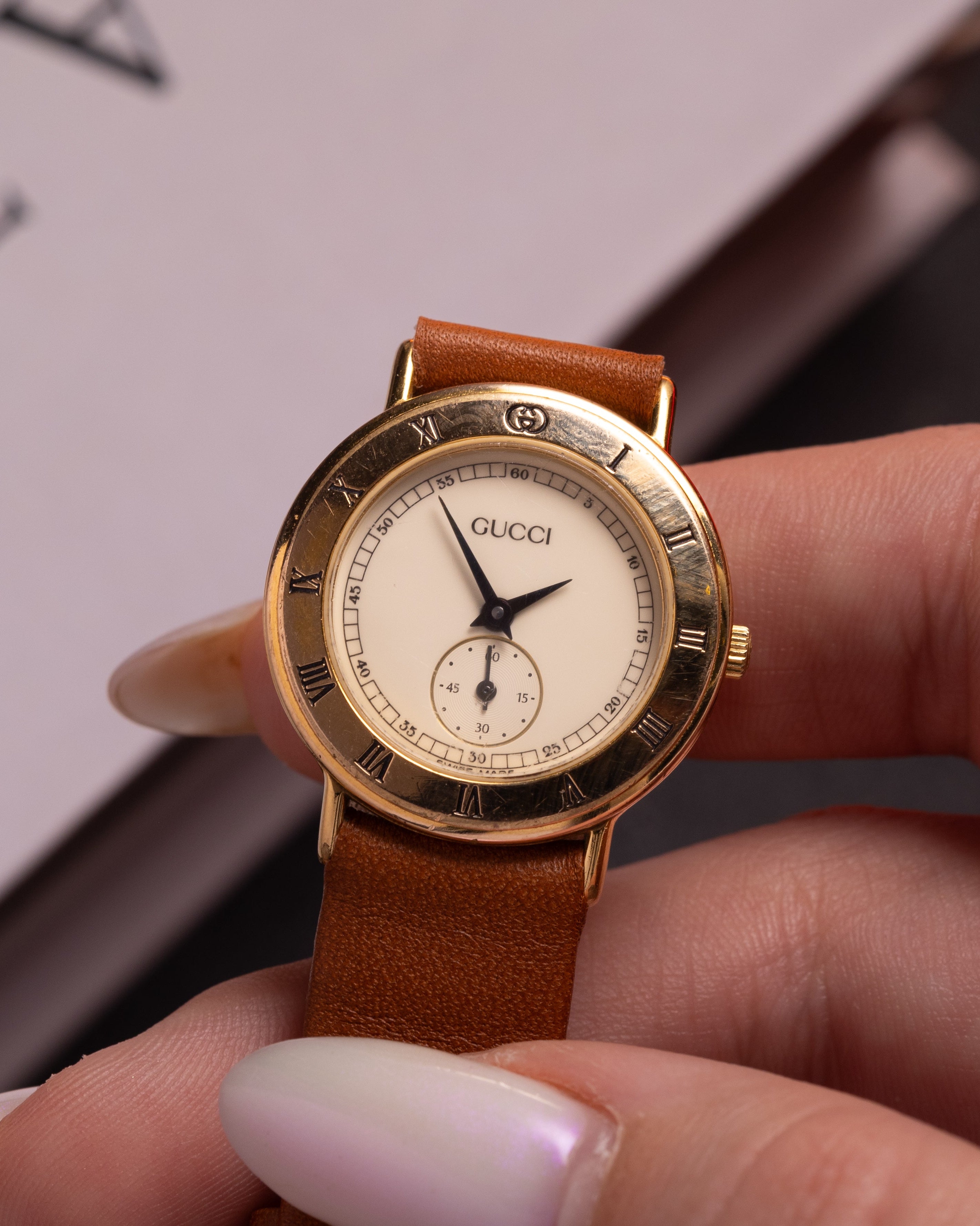 Vintage "Gucci" Watch, Rare Ladies Watch - VintageDuMarko