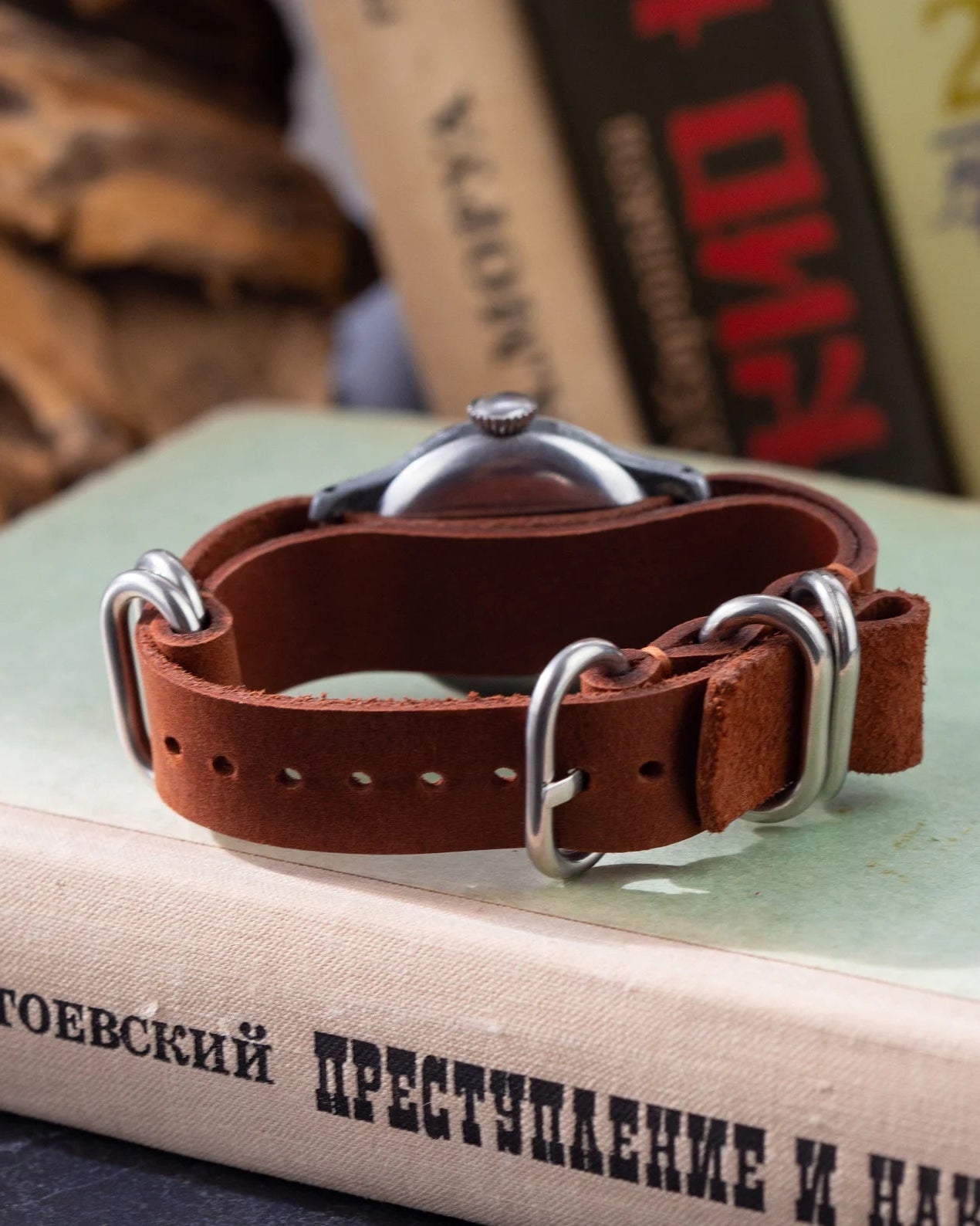 Vintage "Longines" Watch, Military Swiss watch for Men with Patina Dial - VintageDuMarko