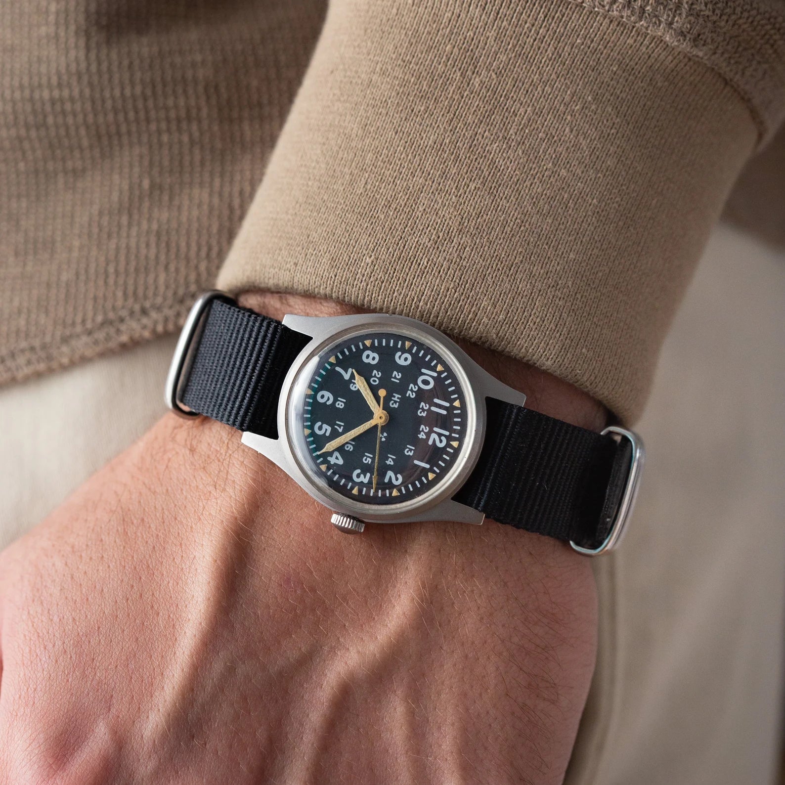 Vintage Men's Watch "Hamilton", Swiss Made, Gift for Him - VintageDuMarko