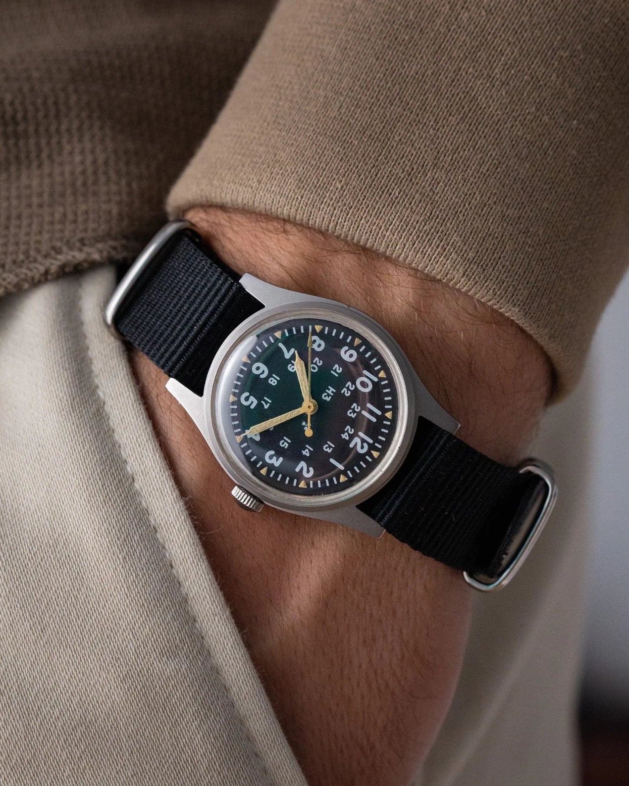 Vintage Men's Watch "Hamilton", Swiss Made, Gift for Him - VintageDuMarko