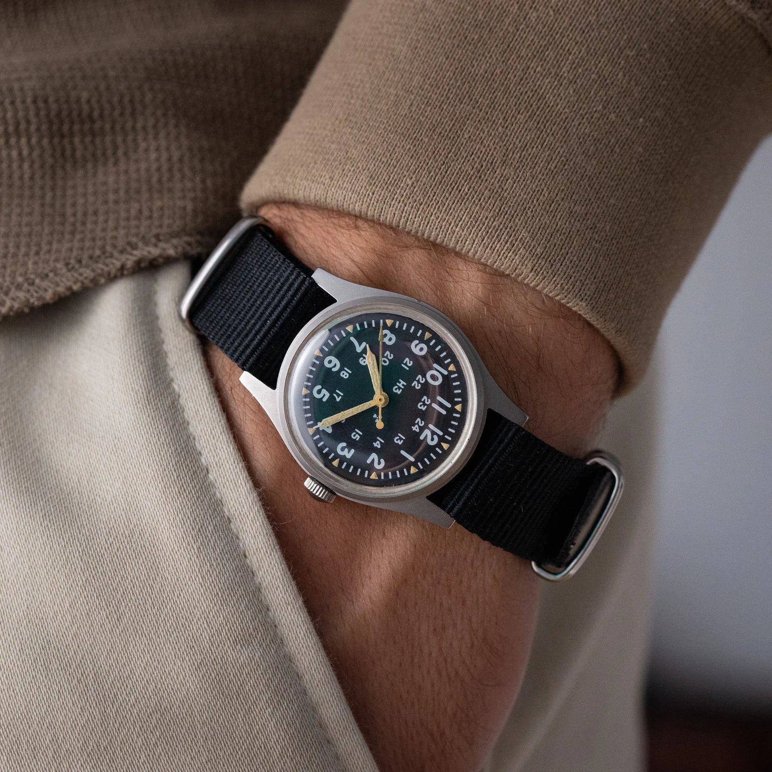 Vintage Men's Watch "Hamilton", Swiss Made, Gift for Him - VintageDuMarko