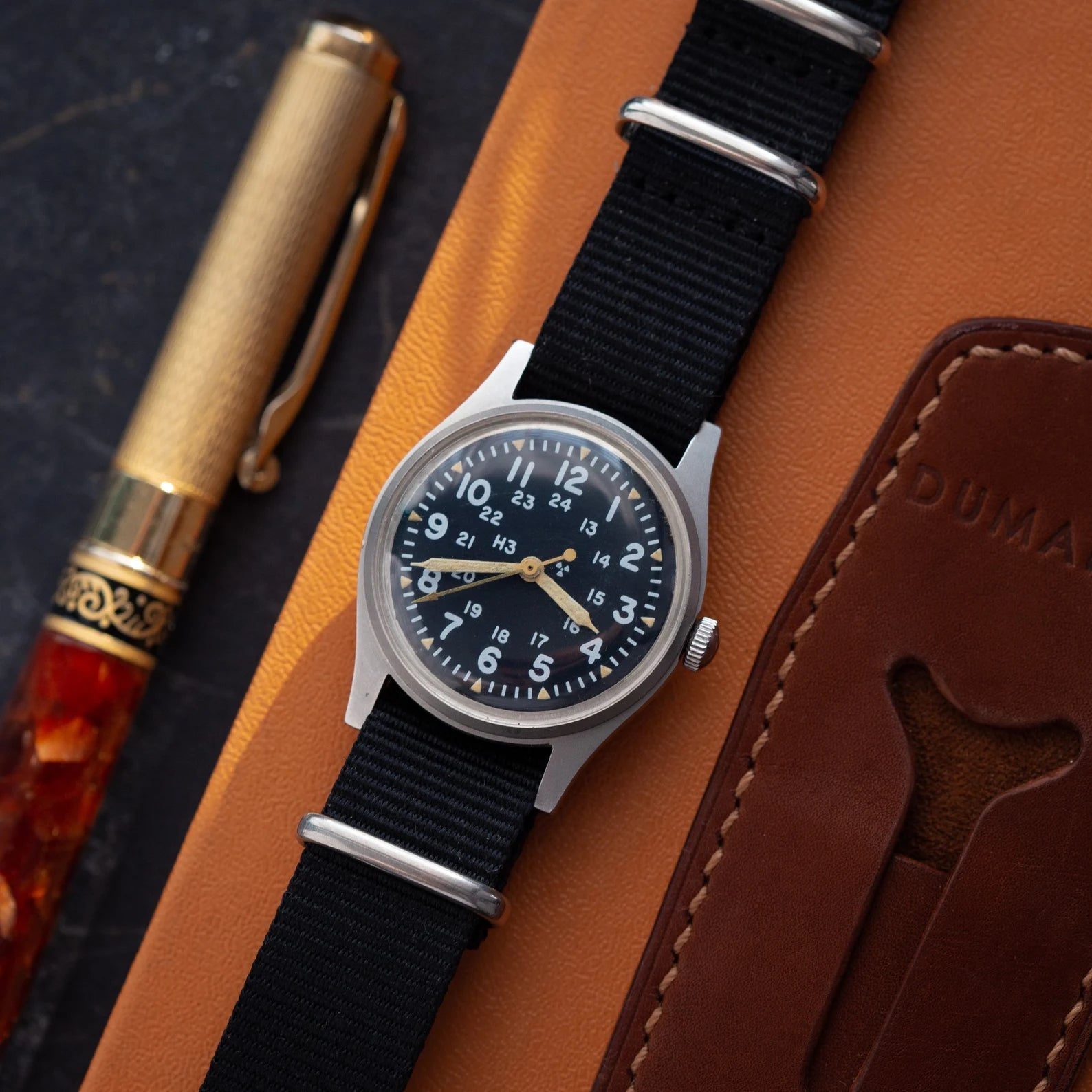 Vintage Men's Watch "Hamilton", Swiss Made, Gift for Him - VintageDuMarko