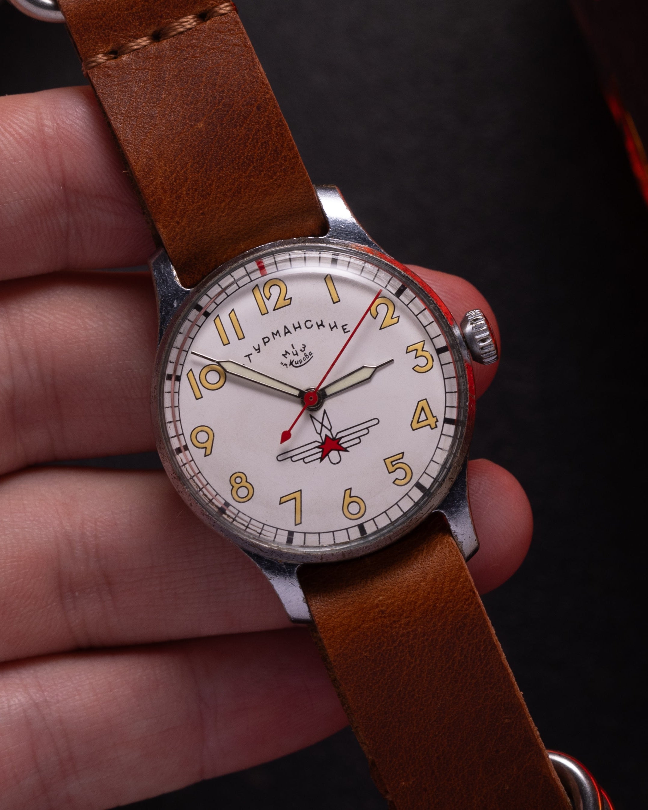 Vintage Military "Poljot Sturmanskie Gagarin" Watch, Men's Soviet Watch - VintageDuMarko