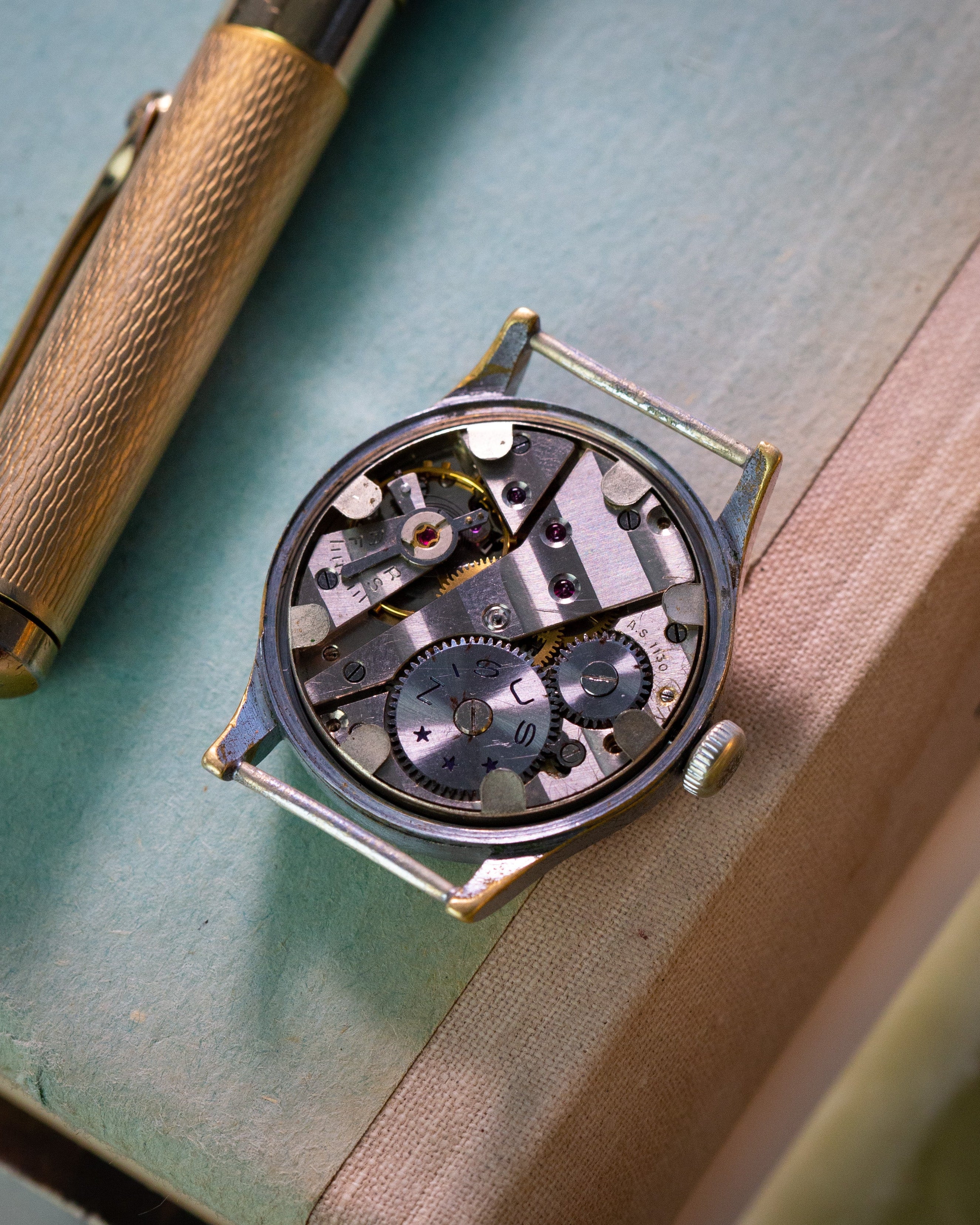 Vintage Military Watch "Nisus DH", Rare Men's Watch - VintageDuMarko