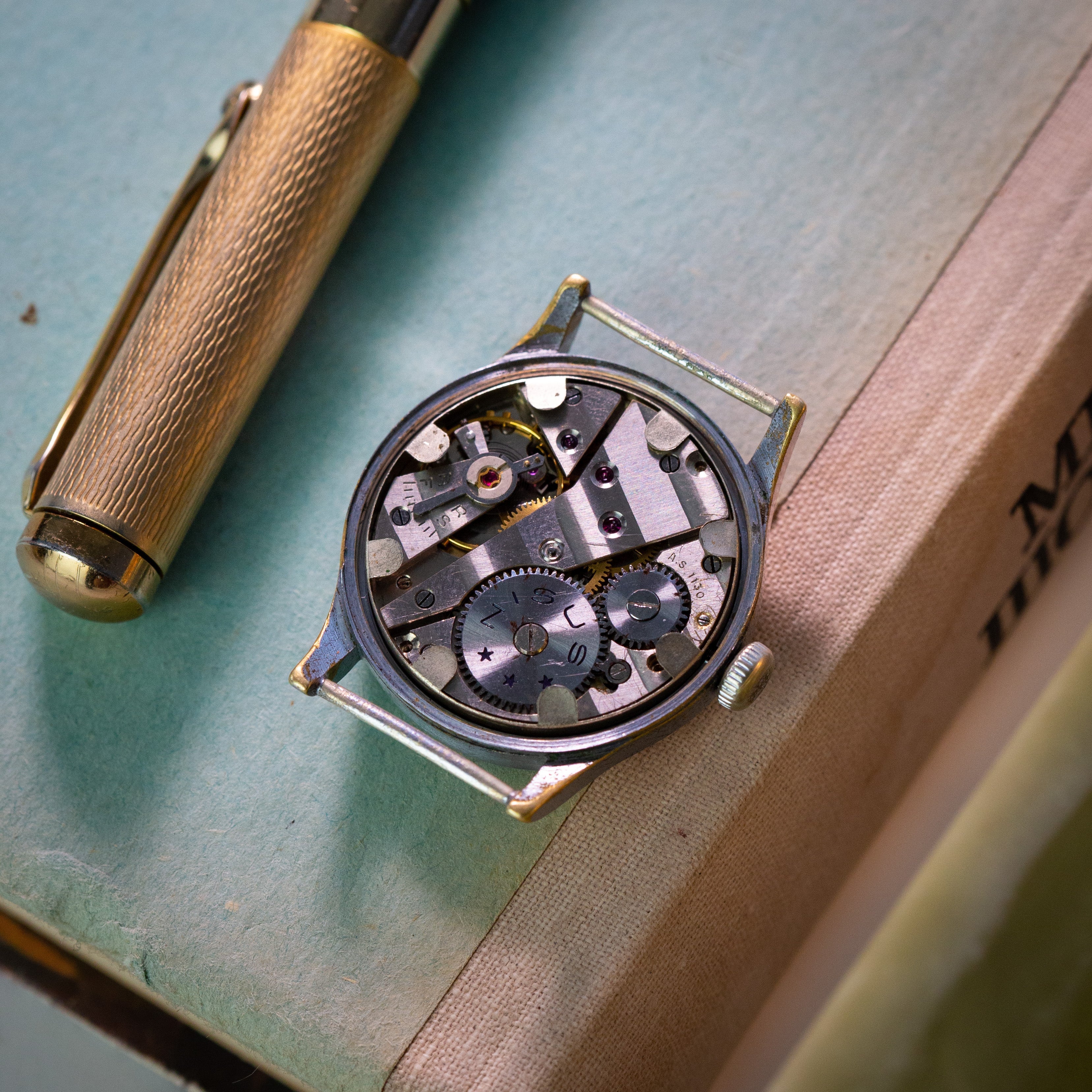 Vintage Military Watch "Nisus DH", Rare Men's Watch - VintageDuMarko