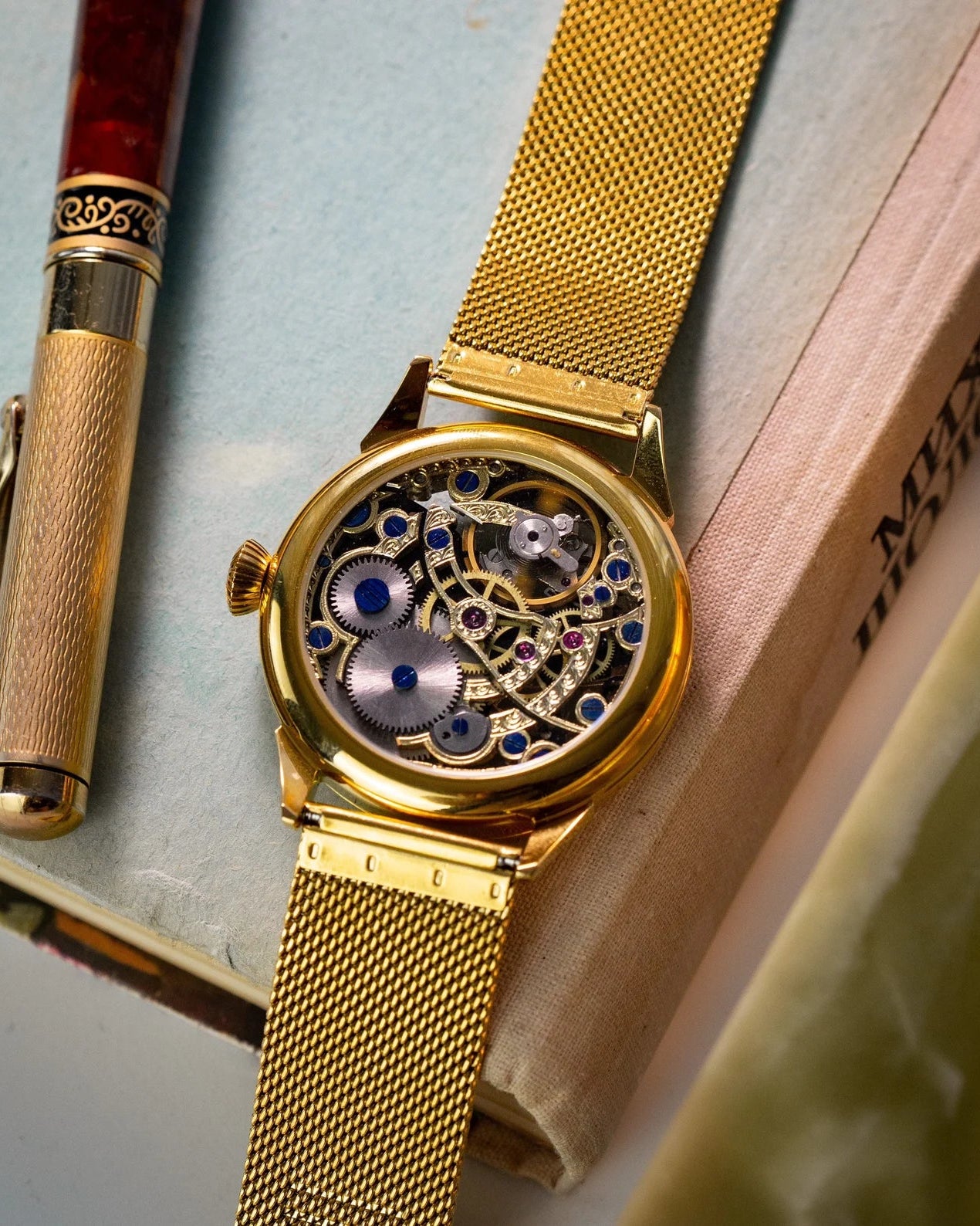 Vintage Molnija UFO Watch - Skeleton Watch Based on Soviet Movement - VintageDuMarko