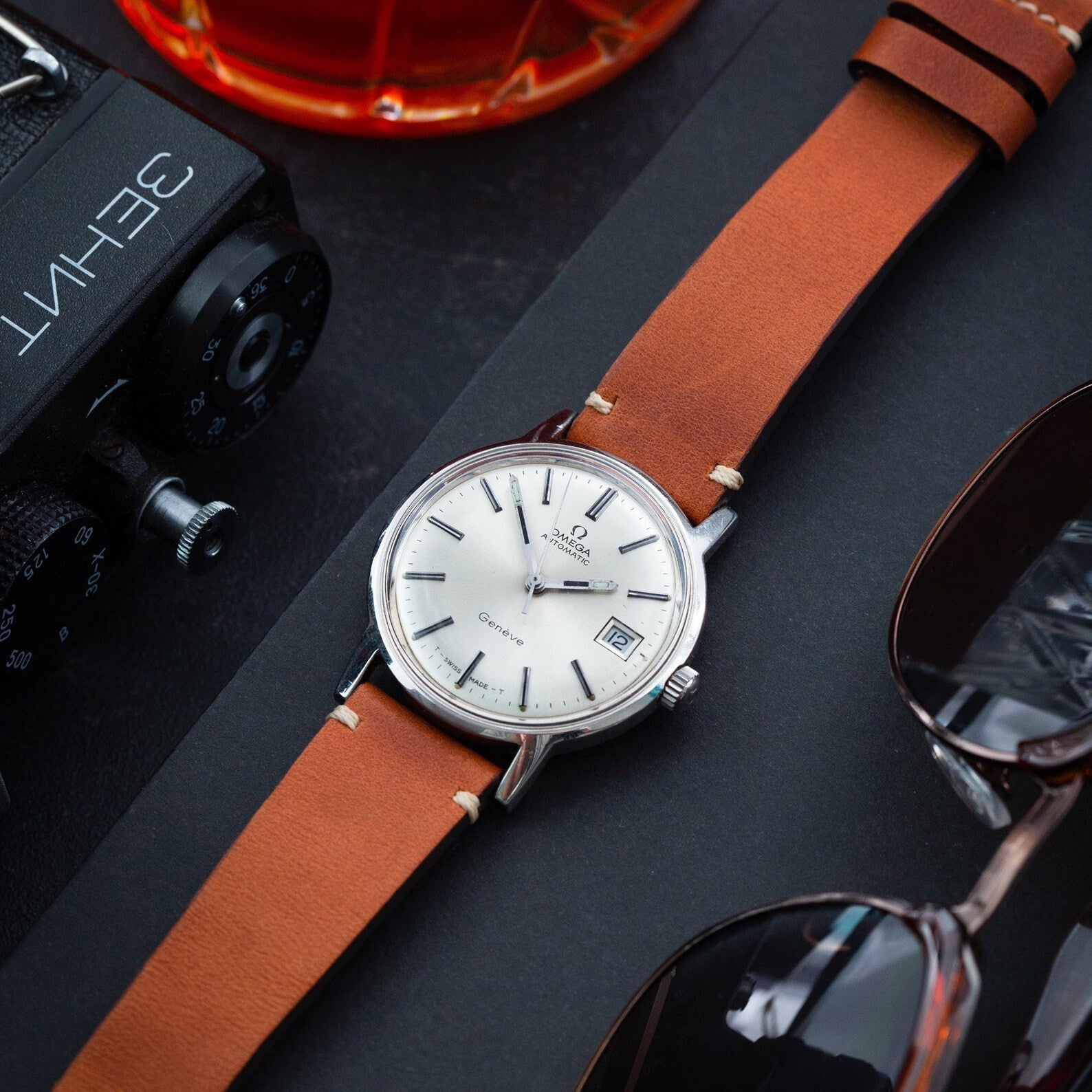 Vintage «Omega Geneve» Watch - Automatic Movement Cal.565, Swiss Luxe Watch - VintageDuMarko