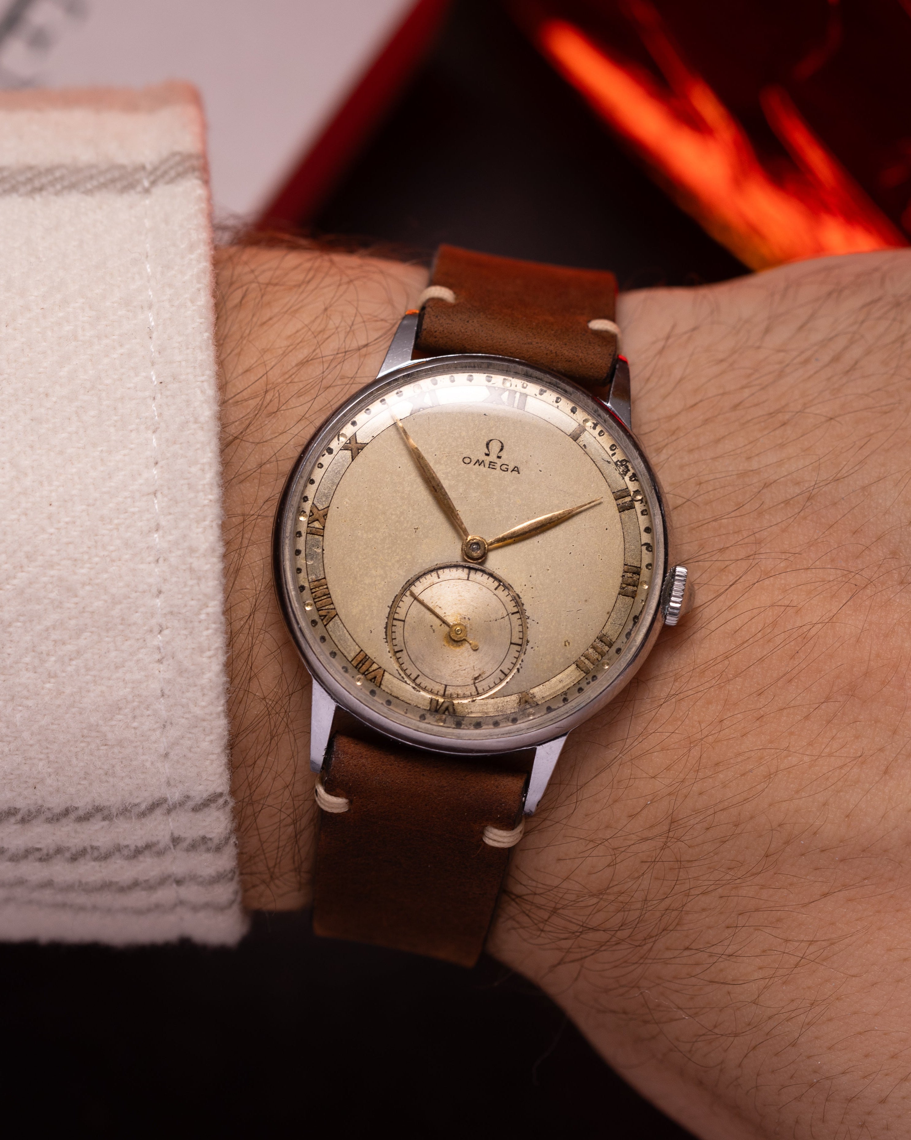 Vintage "Omega Jumbo" Oversized Rare Watch - VintageDuMarko