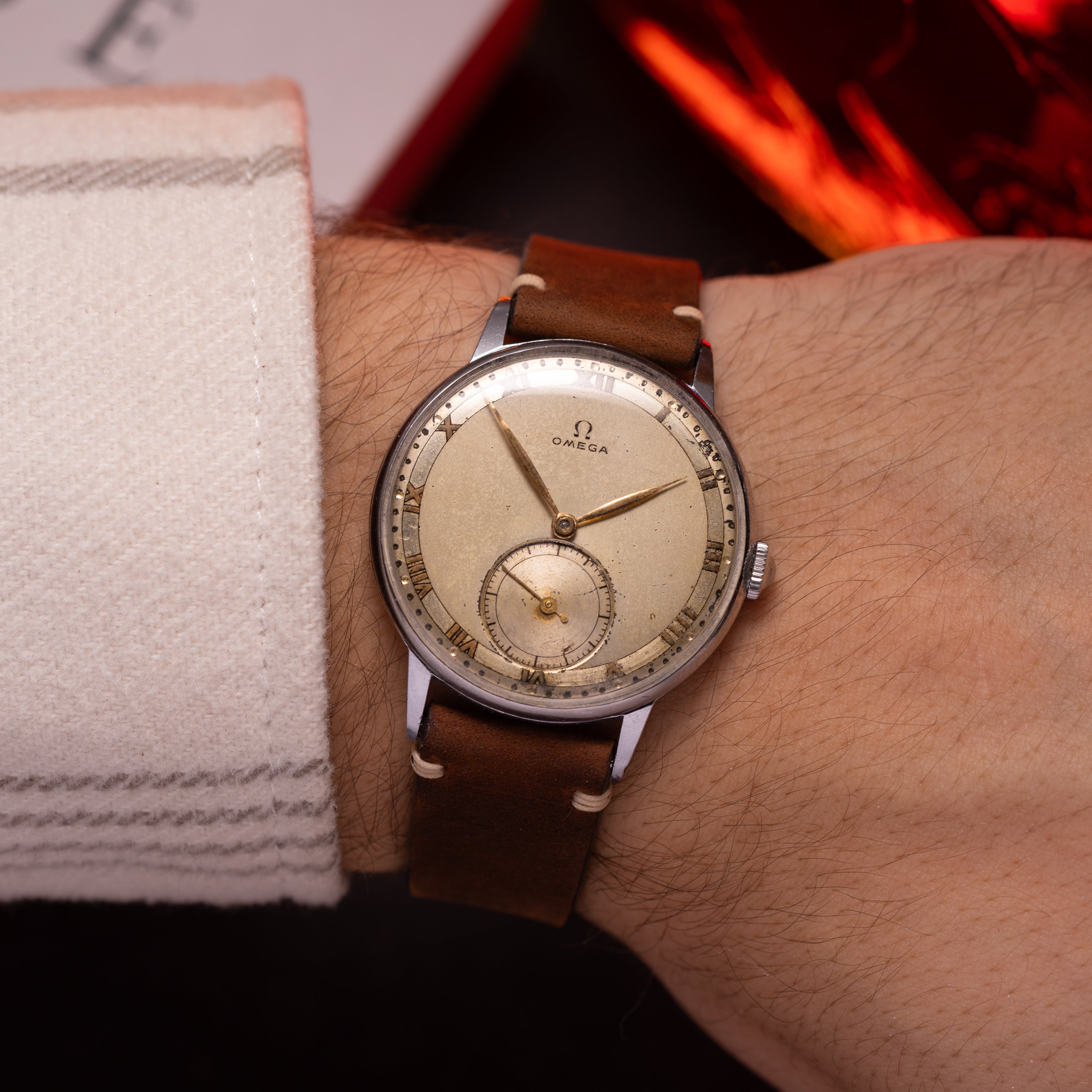 Vintage "Omega Jumbo" Oversized Rare Watch - VintageDuMarko