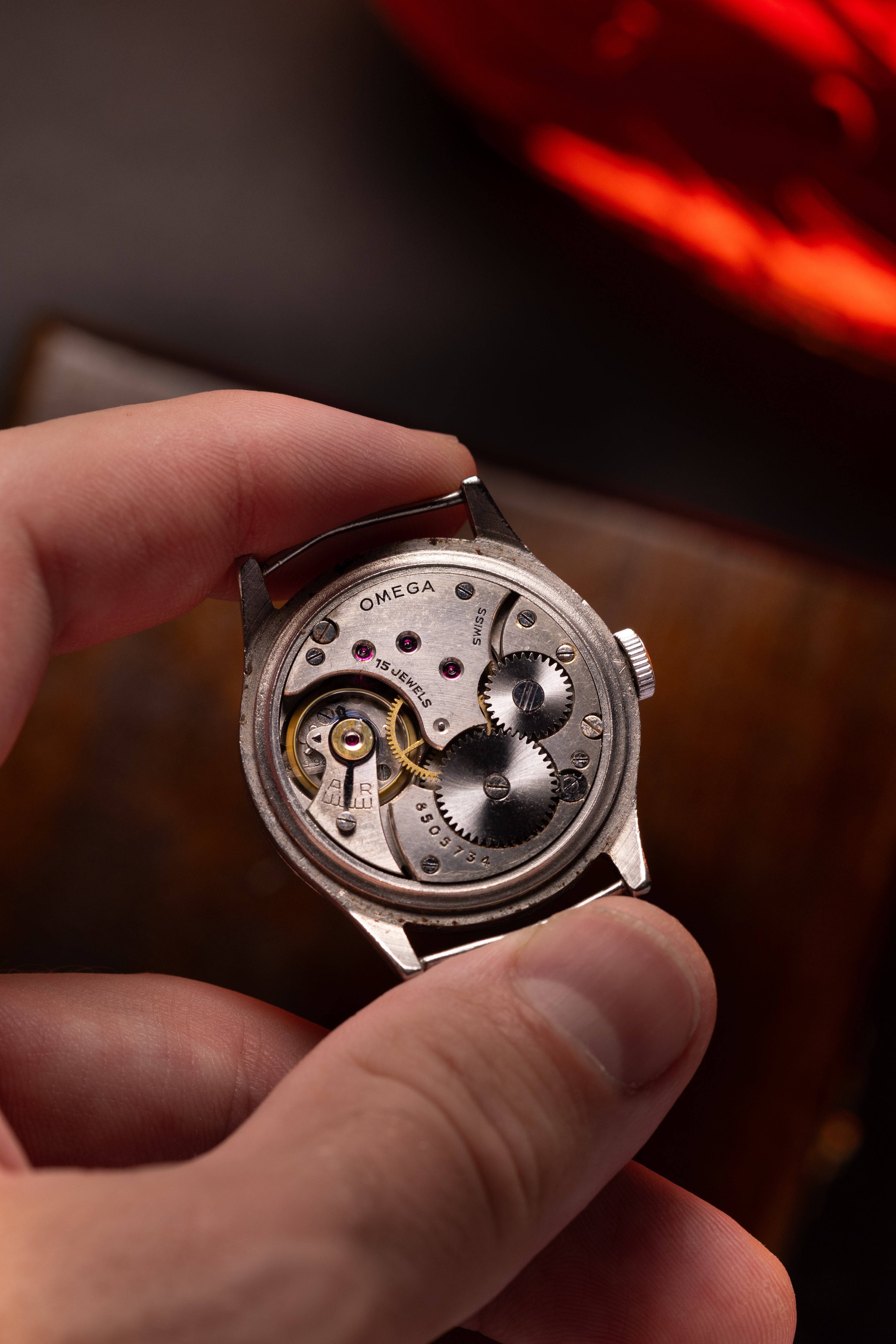 Vintage "Omega" Steel Watch from 1934, Men's Swiss Watch - VintageDuMarko