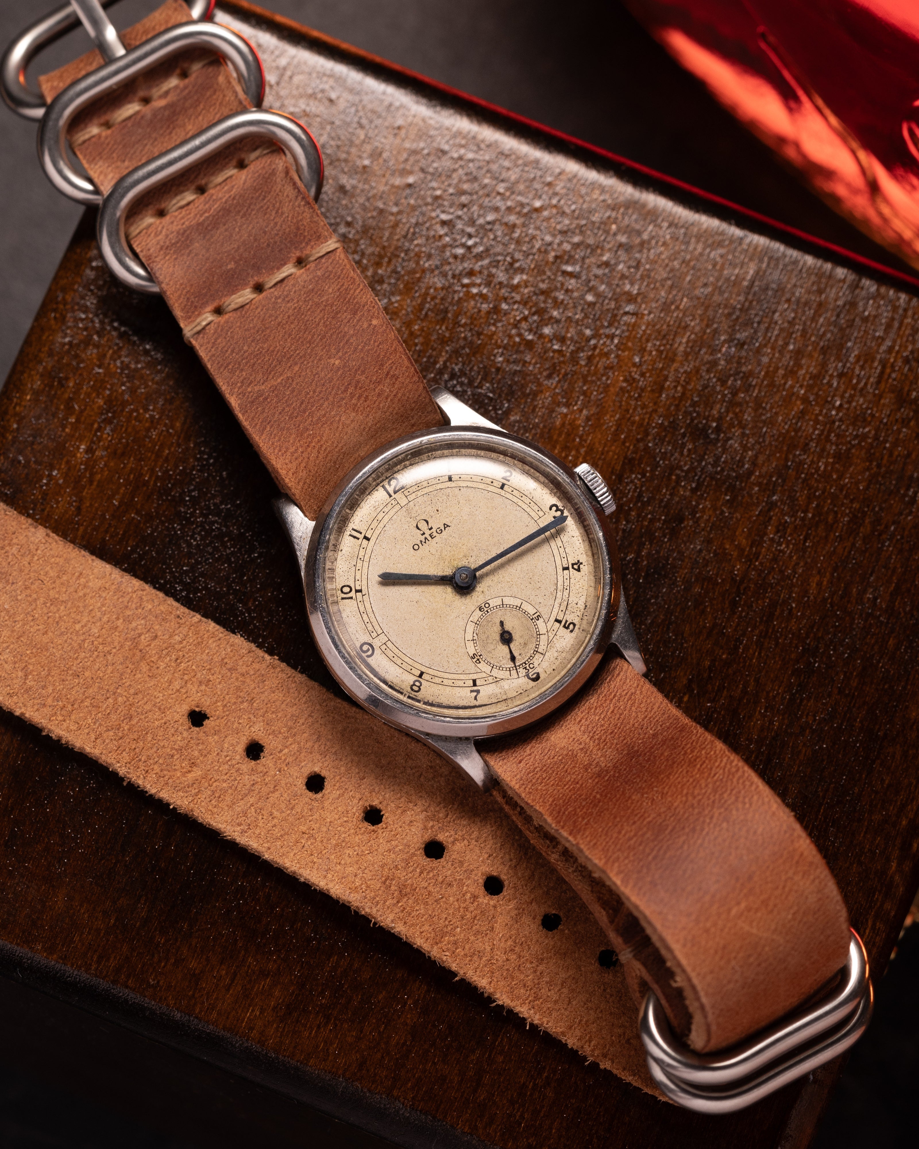 Vintage "Omega" Steel Watch from 1934, Men's Swiss Watch - VintageDuMarko