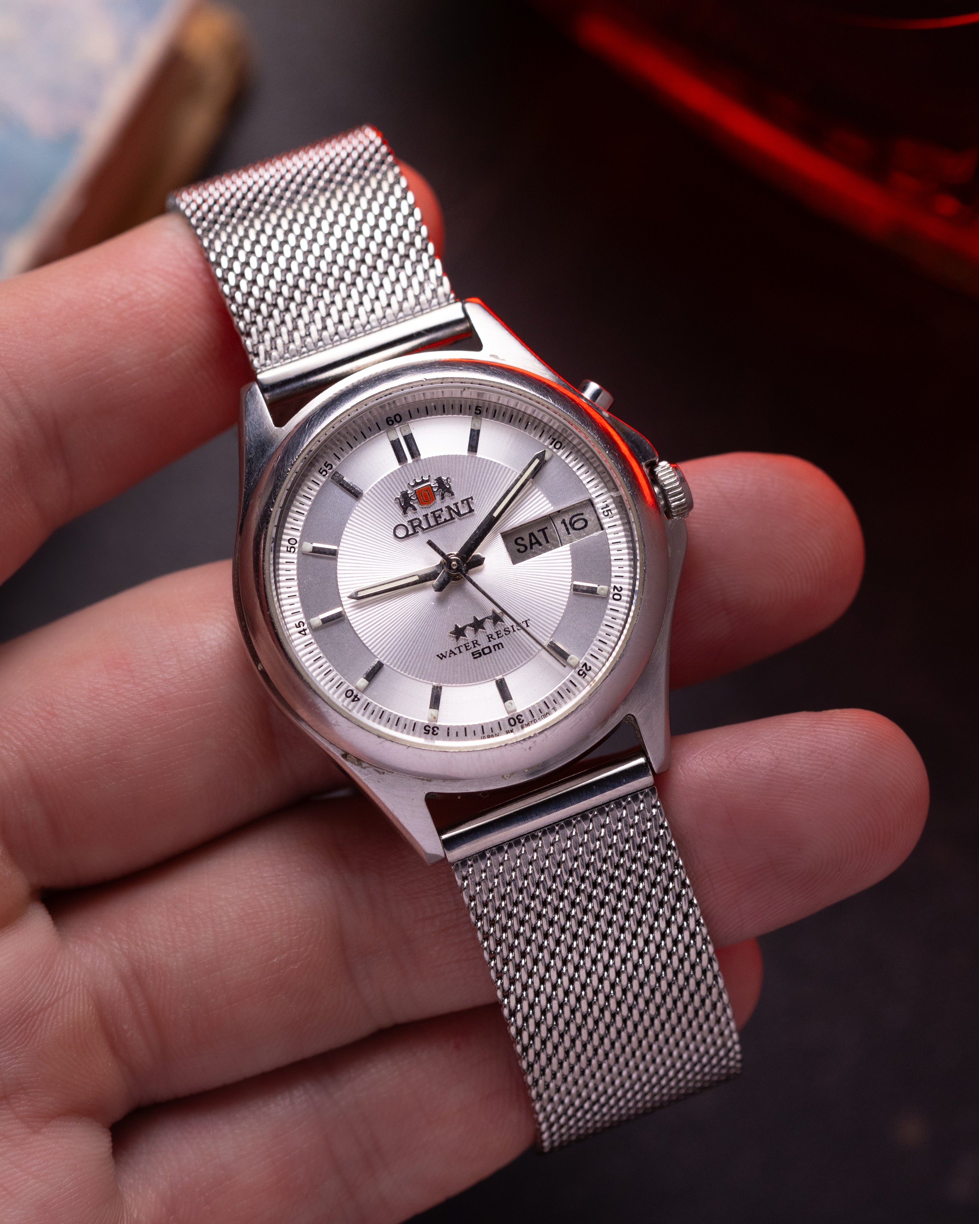 Vintage "Orient" 3 Stars Japanese Watch - VintageDuMarko